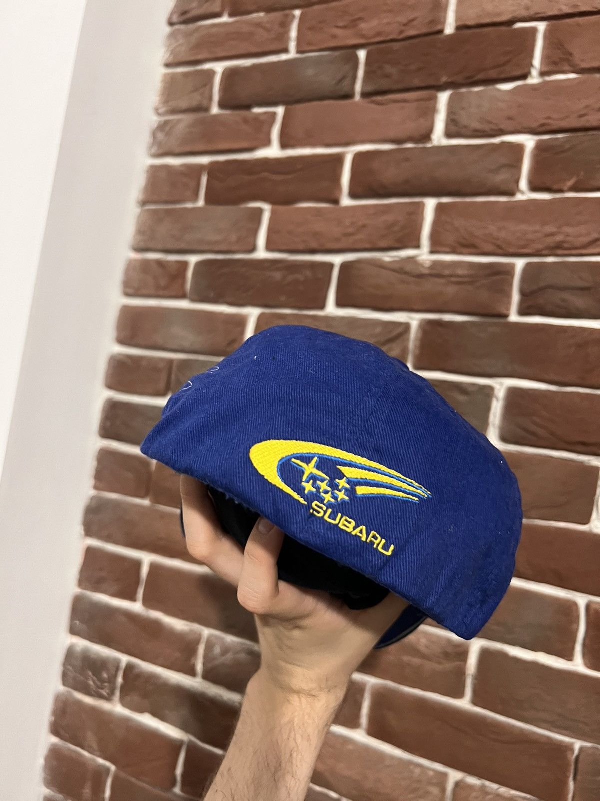 Vintage Rare Vintage Subaru Rally Team Racing Y2k Drip Hat Cap Motor Size ONE SIZE - 4 Thumbnail