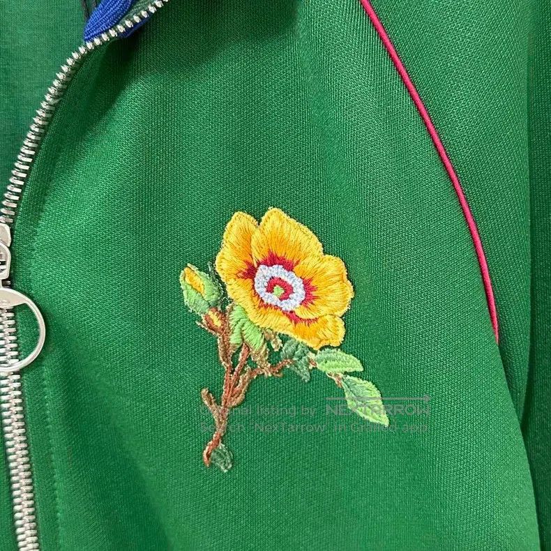 Gucci Gucci Embroidered animal small flower striped jacket Size M / US 6-8 / IT 42-44 - 4 Thumbnail