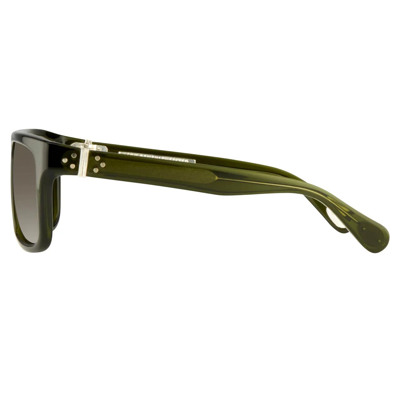 Ann Demeulemeester Ann Demeulemeester Sunglasses Flat Top Green Size ONE SIZE - 4 Thumbnail