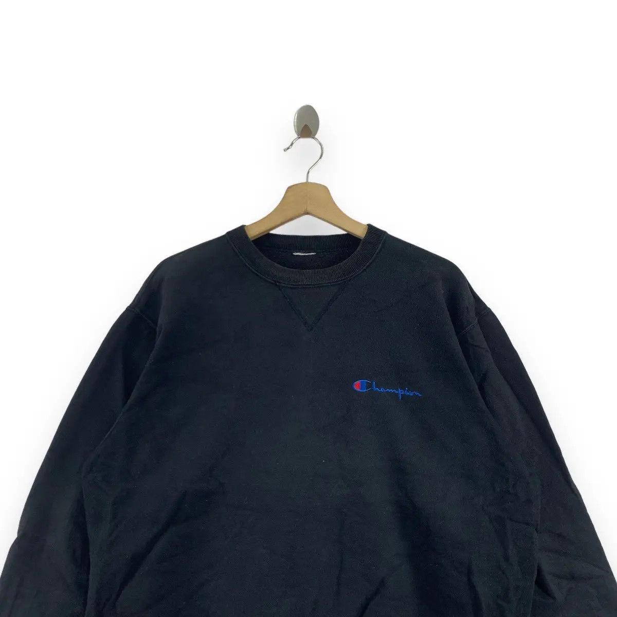 Champion Vintage 90’ CHAMPION Script Embroidered Logo Size XXL / US 16-18 / IT 52-54 - 6 Thumbnail
