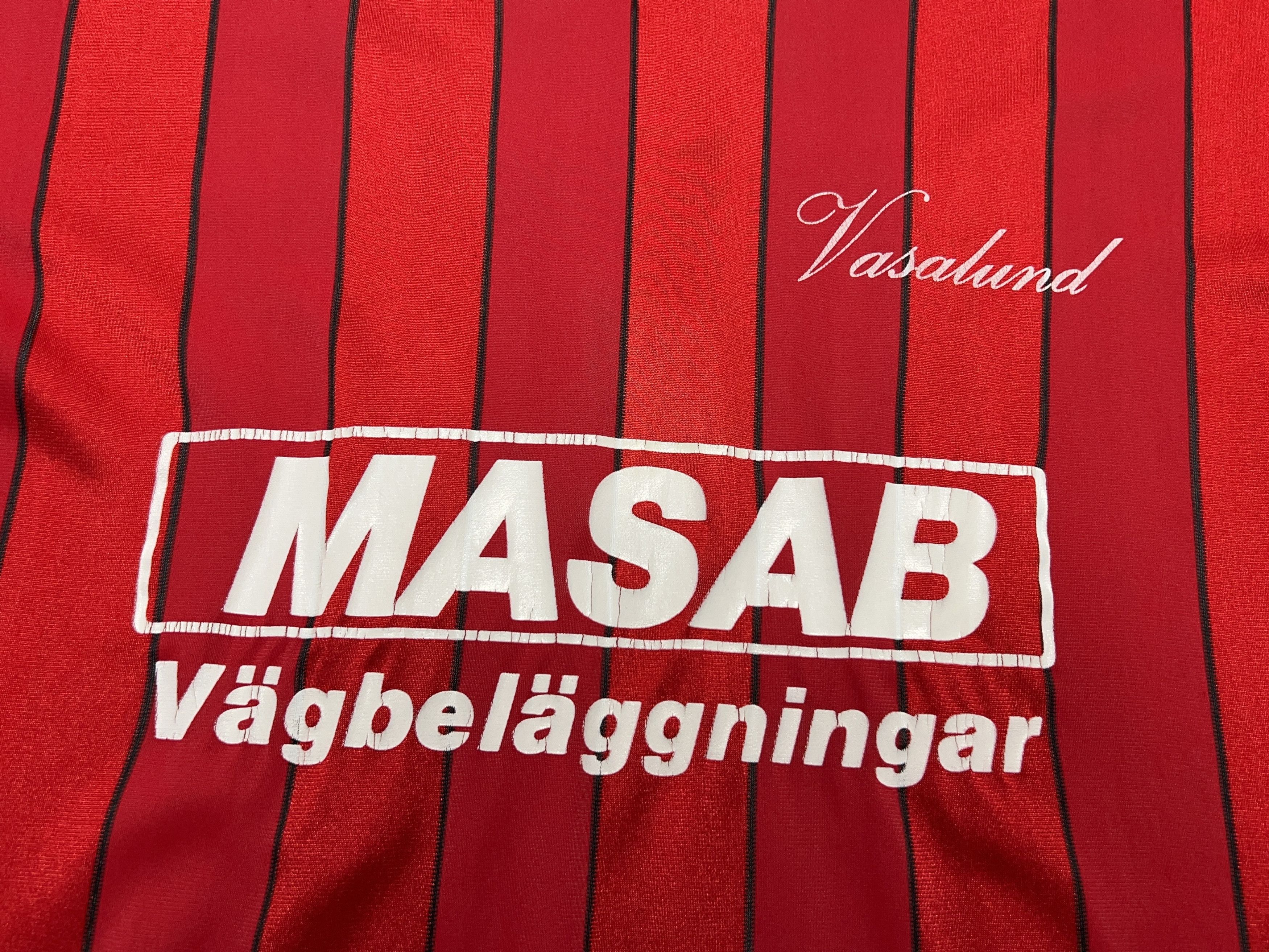 Other 1980s Mens Mitre #14 Vasalunds IF Football Shirt Jersey LS Size US XL / EU 56 / 4 - 2 Thumbnail