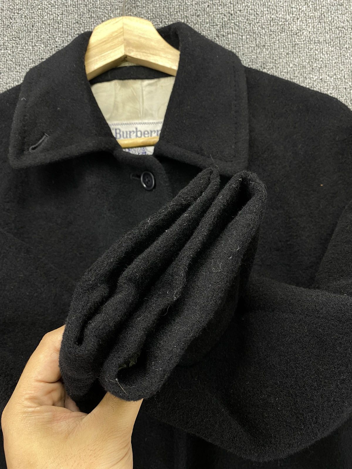 Burberry Vintage Burberry Prosum Wool Coat Long Jacket Size M / US 6-8 / IT 42-44 - 18 Thumbnail
