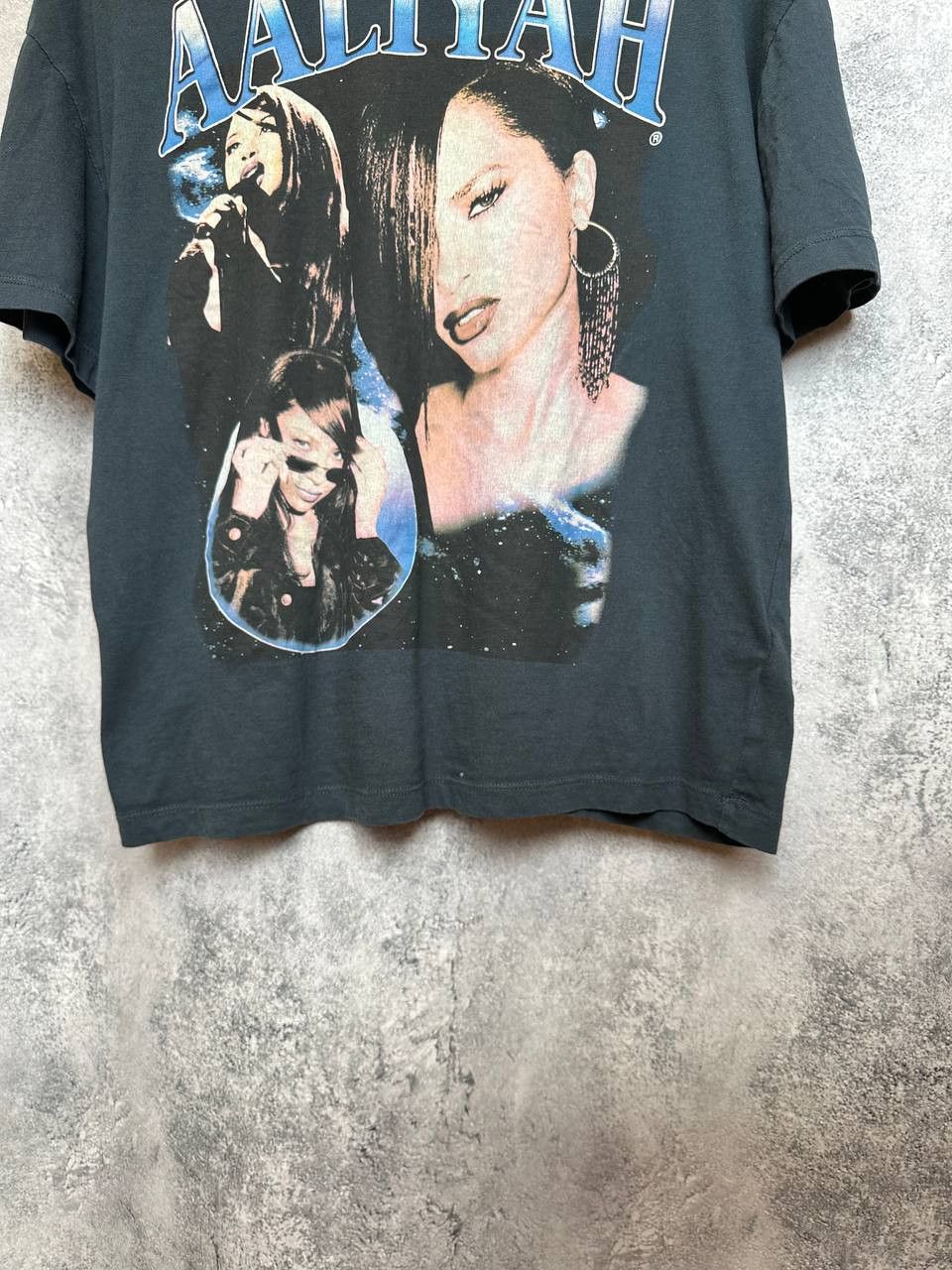 Rap Tees Vintage Aaliyah T-Shirt Crew Rap Tee Bootleg Size US S / EU 44-46 / 1 - 8 Thumbnail