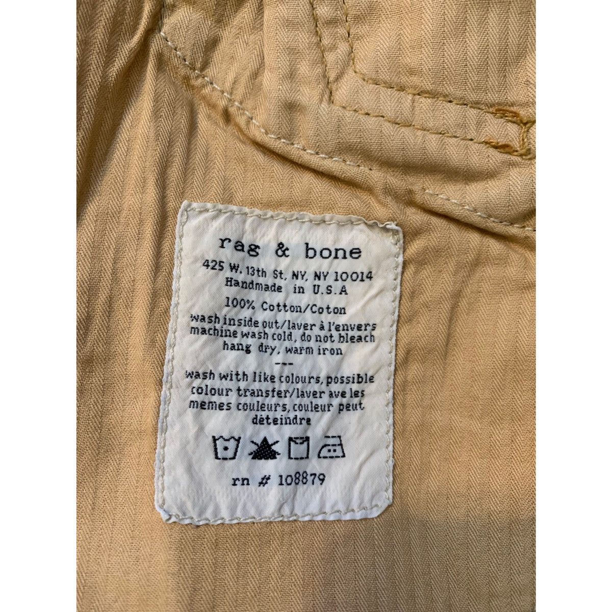 Rag & Bone RAG & BONE VINTAGE WASH JEANS Size US 30 / EU 46 - 24 Thumbnail