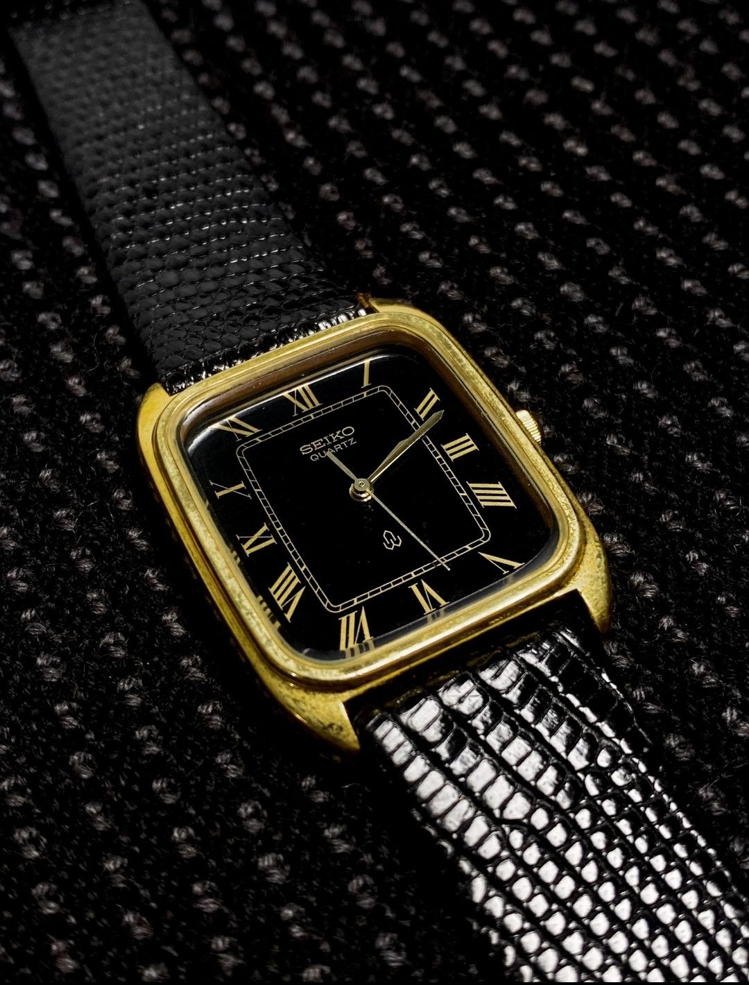 Seiko × Vintage 💥 Vtg 80's Seiko Rectangle Size ONE SIZE - 3 Thumbnail