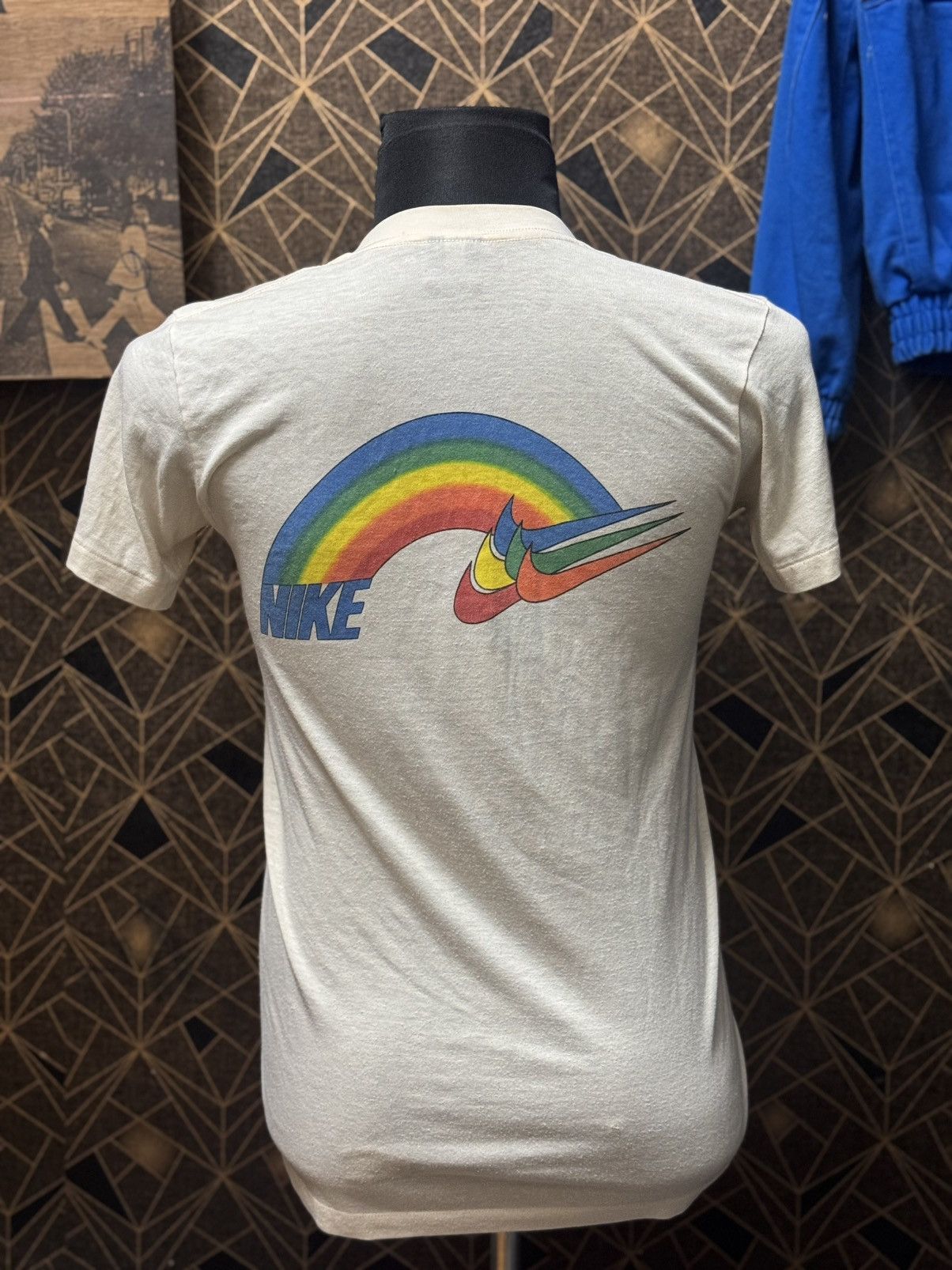 Nike × Vintage Nike rainbow vintage Size US S / EU 44-46 / 1 - 1 Thumbnail