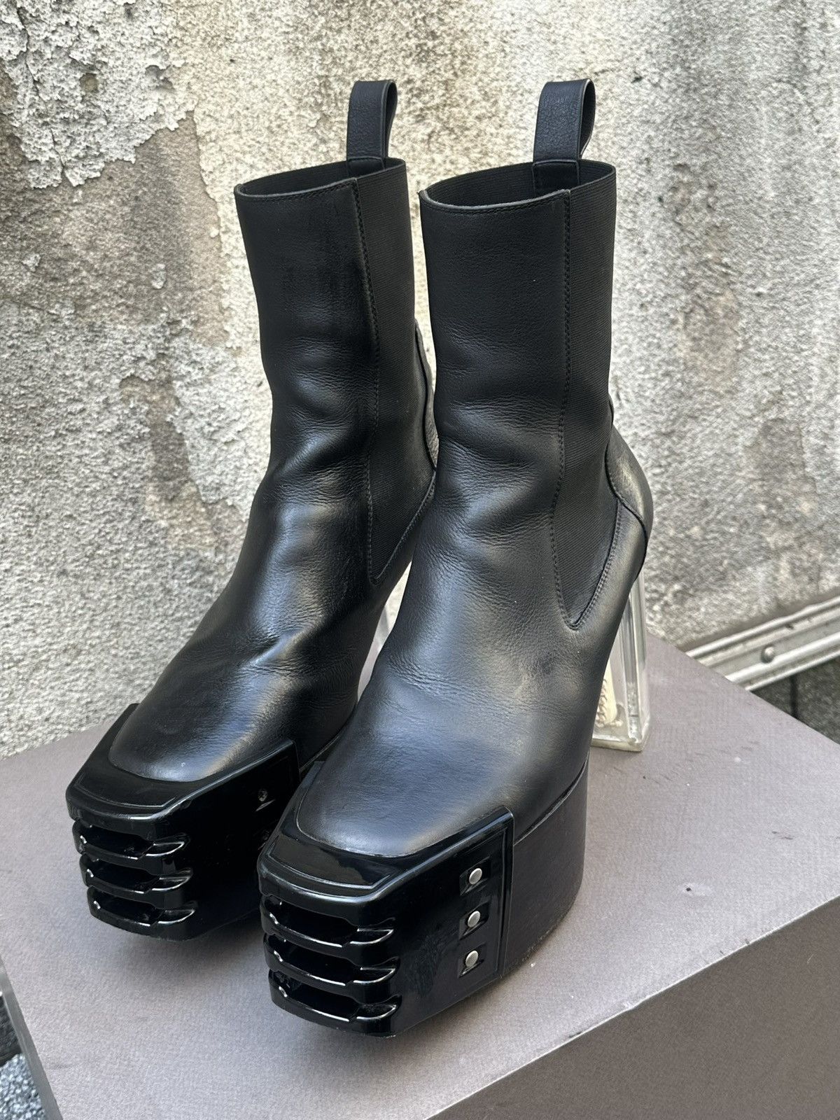 Rick Owens Rick owens fw22 kiss heels with grill customized Size US 11 / EU 44 - 6 Thumbnail