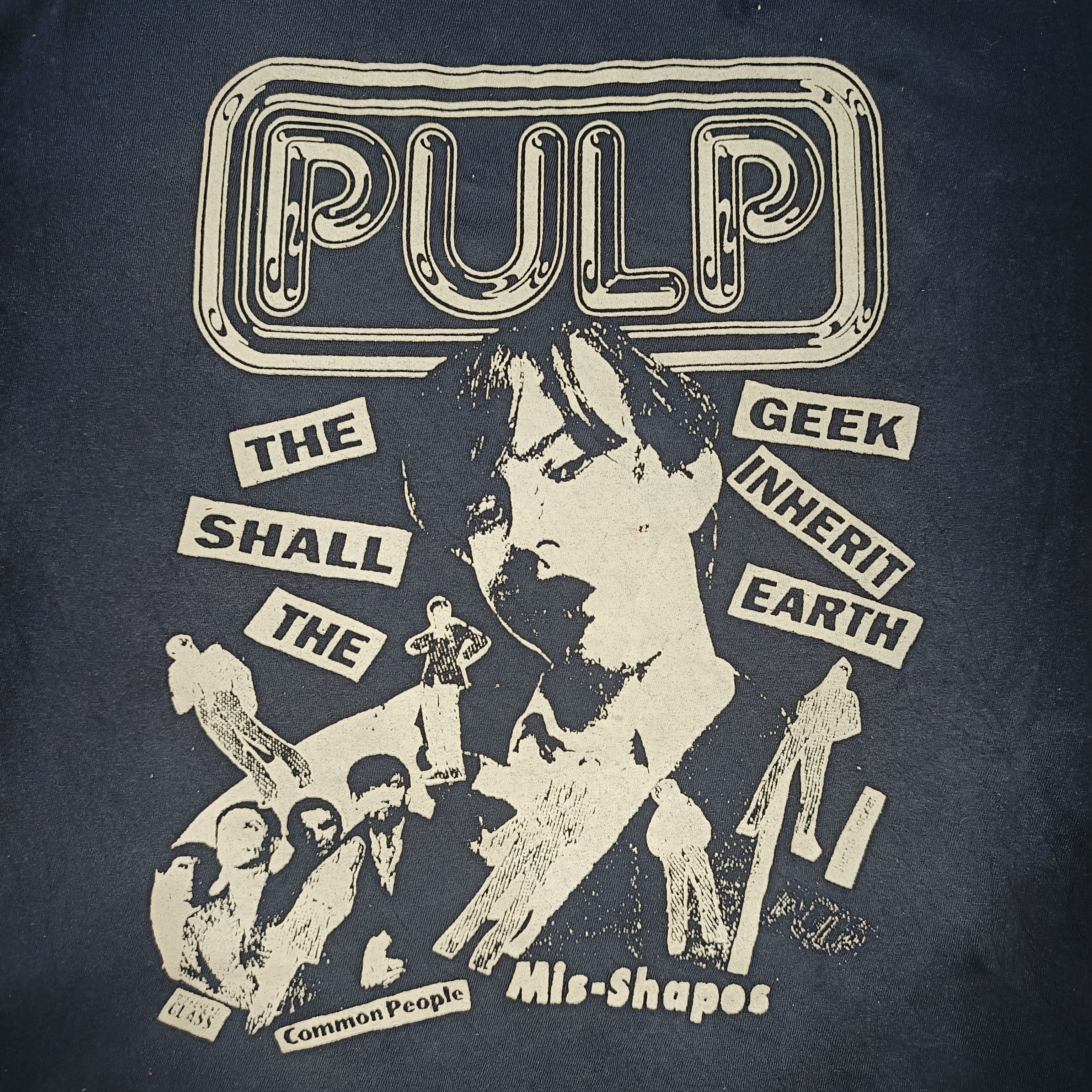 Band Tees × Hanes × Vintage FINAL DROPP PULP Band Tees T-shirt Vintage RARE 🤘 Size US XL / EU 56 / 4 - 7 Thumbnail