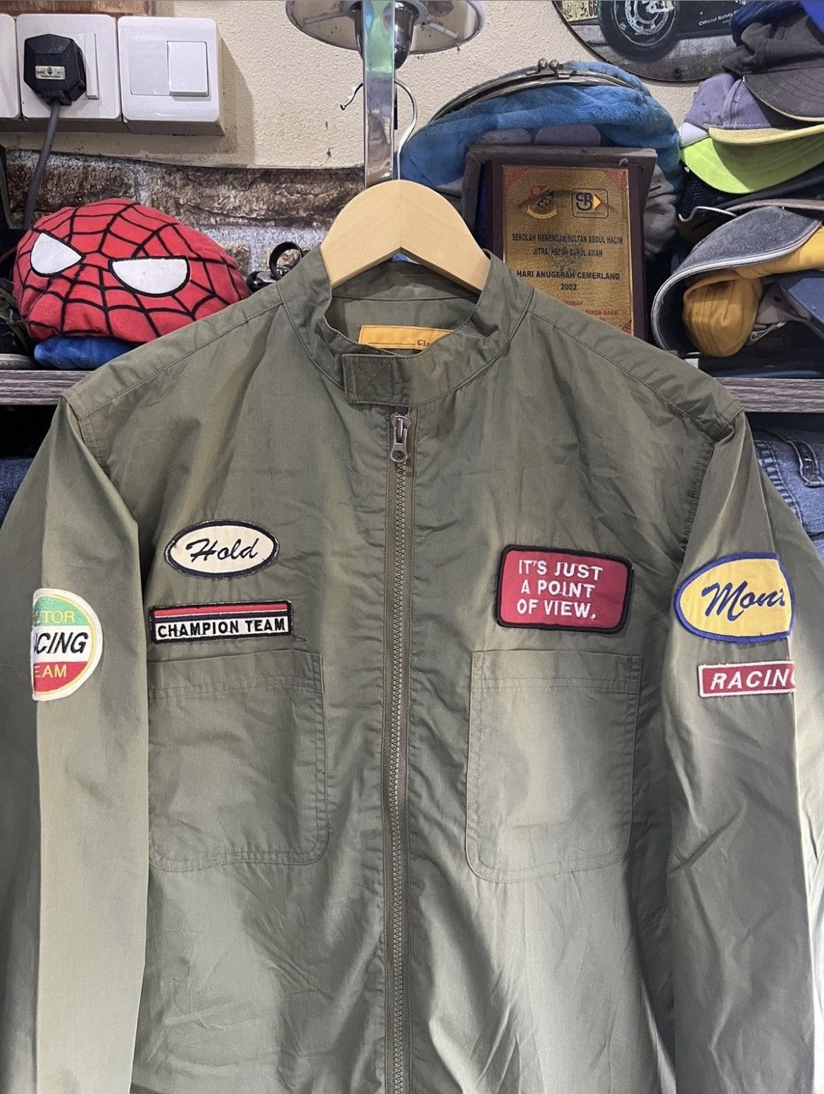 Other 🔥Claudy Boy Patches Zipper Jacket Size US M / EU 48-50 / 2 - 4 Thumbnail