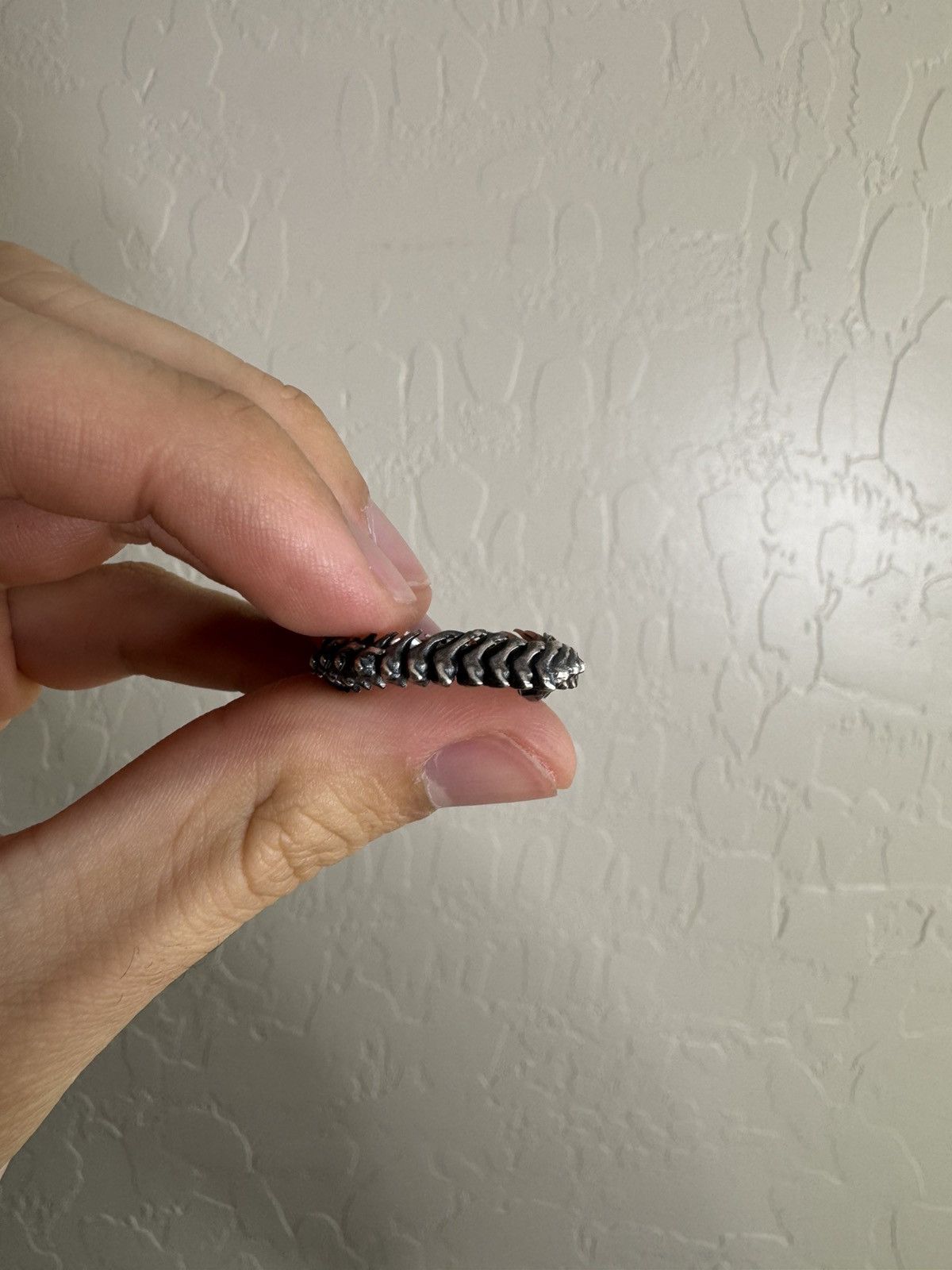Other Vertebrae Ring Size 11 (.925 Silver) Size ONE SIZE - 2 Thumbnail