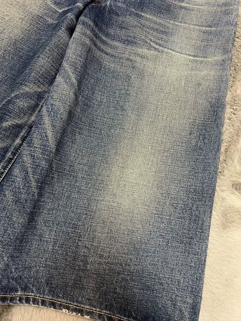 Celine Celine Washed Blue Straight Leg Wide Leg Flare 5-inch Jean Size US 26 / EU 42 - 5 Thumbnail