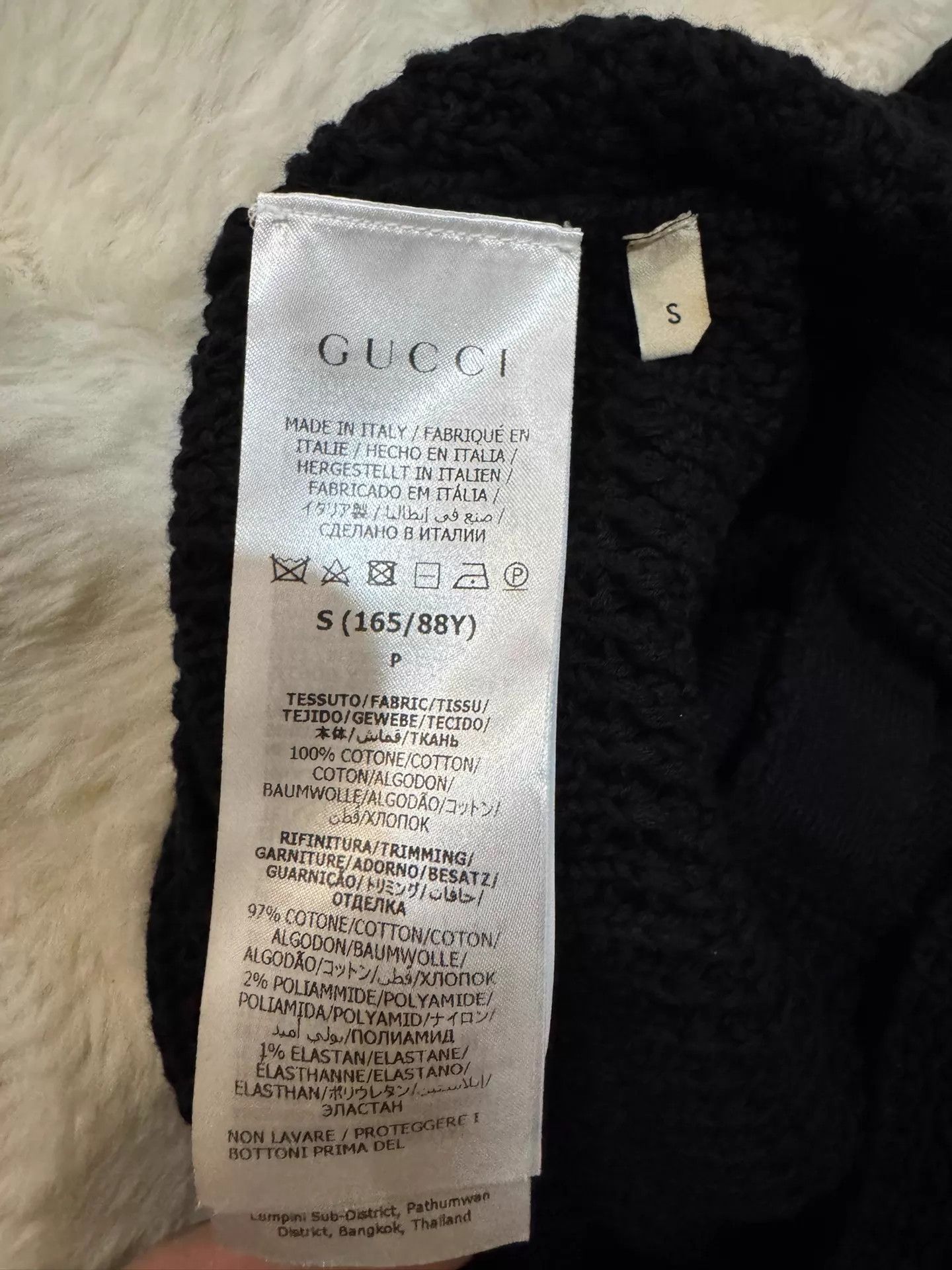 Gucci GUCCI Knit Camisole Black Gold Buckle S New w/ Tags Size S / US 4 / IT 40 - 6 Thumbnail