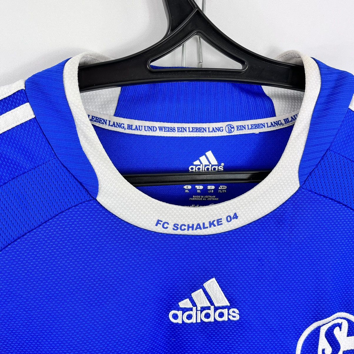 Adidas × Vintage Adidas FC Schalke 04 Werner 2008/2010 Home Jersey Size XL Size US XL / EU 56 / 4 - 14 Thumbnail