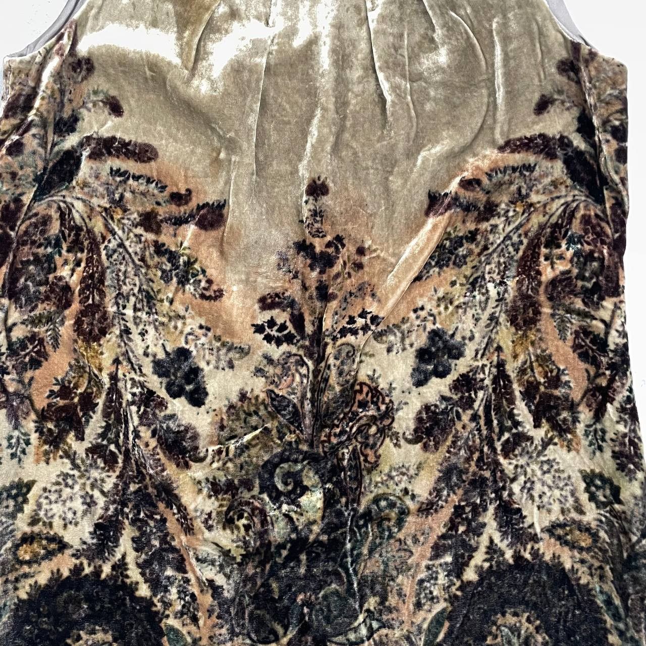 Etro ETRO Paisley Velvet Sleeveless Knee Length Dress Size 42 Size M / US 6-8 / IT 42-44 - 8 Thumbnail