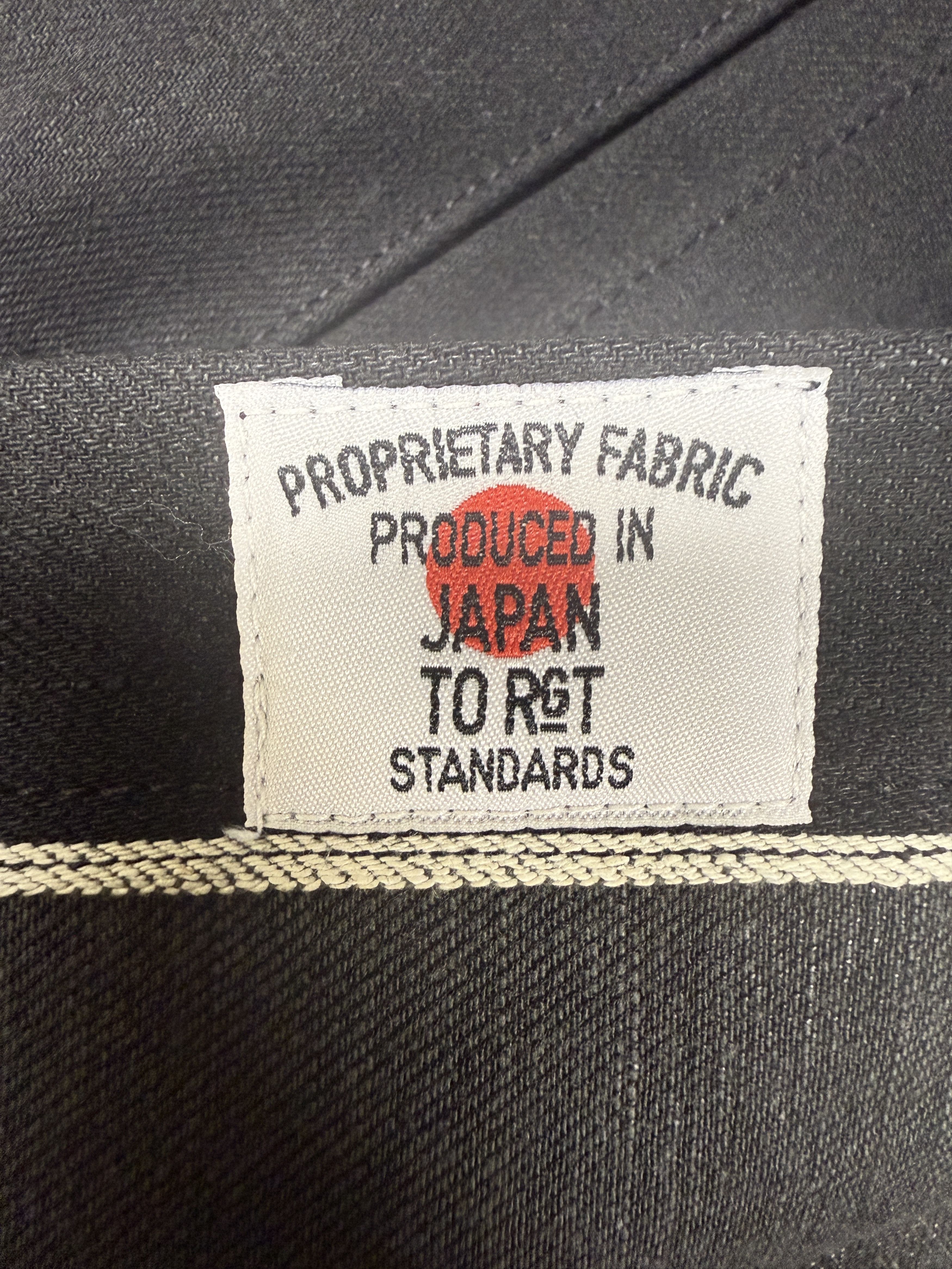 Rogue Territory Rogue Territory Black Selvedge Stealth Service Shirt Size US S / EU 44-46 / 1 - 5 Thumbnail