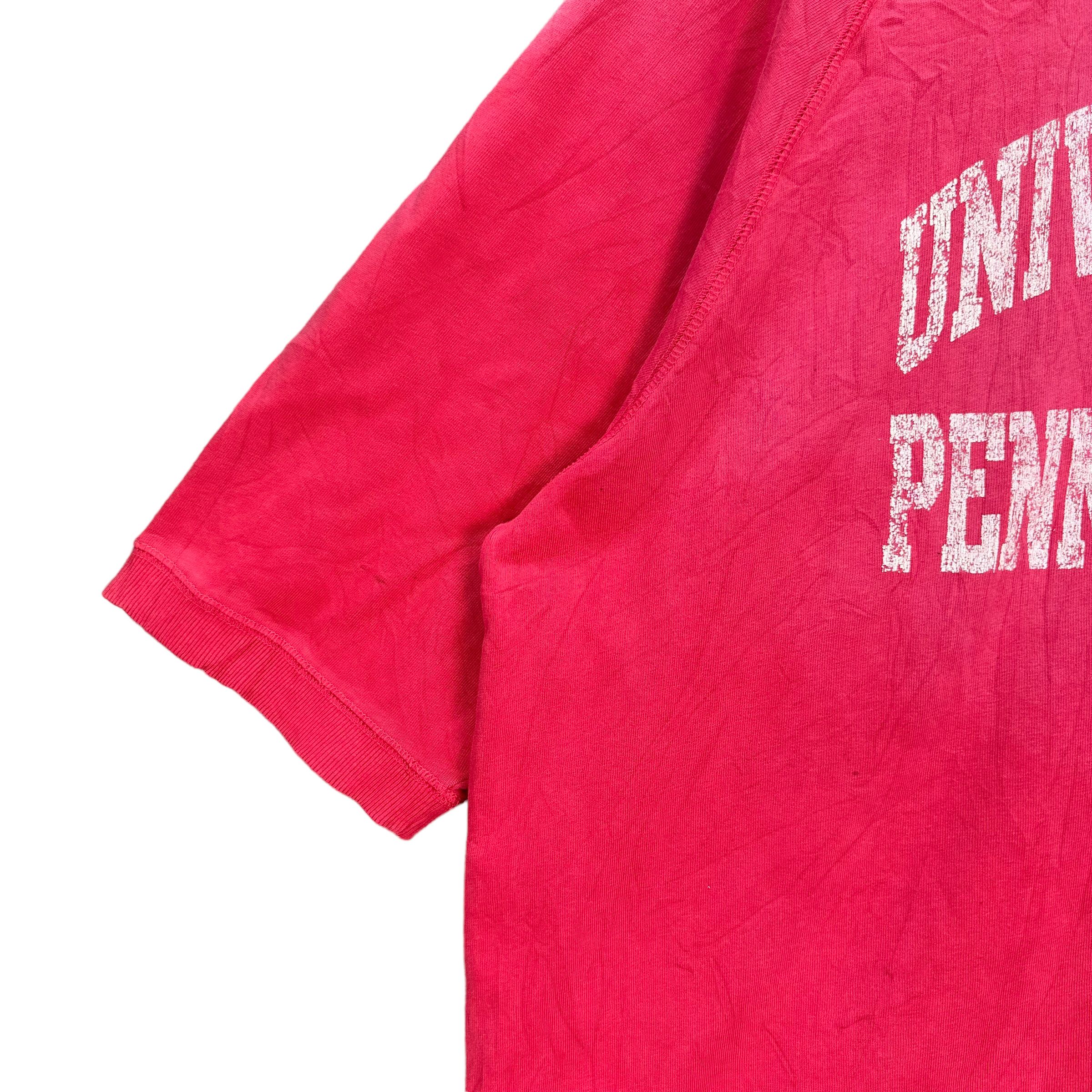 Vintage UNIVERSITY OF PENNSYLVANIA SHORT SLEEVE SWEATER #8421-008 Size US M / EU 48-50 / 2 - 4 Thumbnail