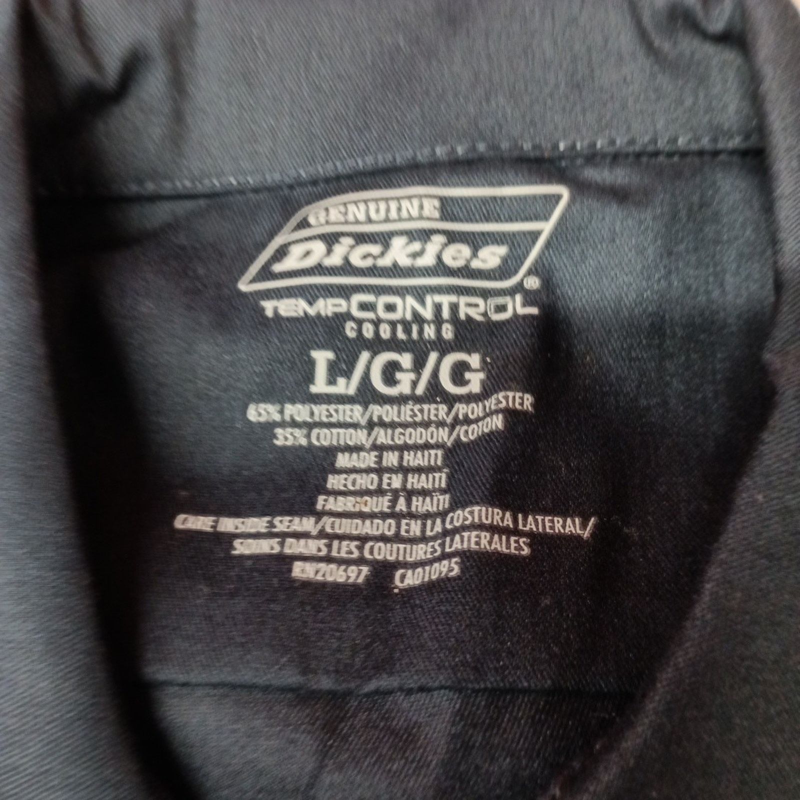 Dickies Dickies Essential Work Shirt Men Size L Blue Temp Control Size US L / EU 52-54 / 3 - 4 Thumbnail