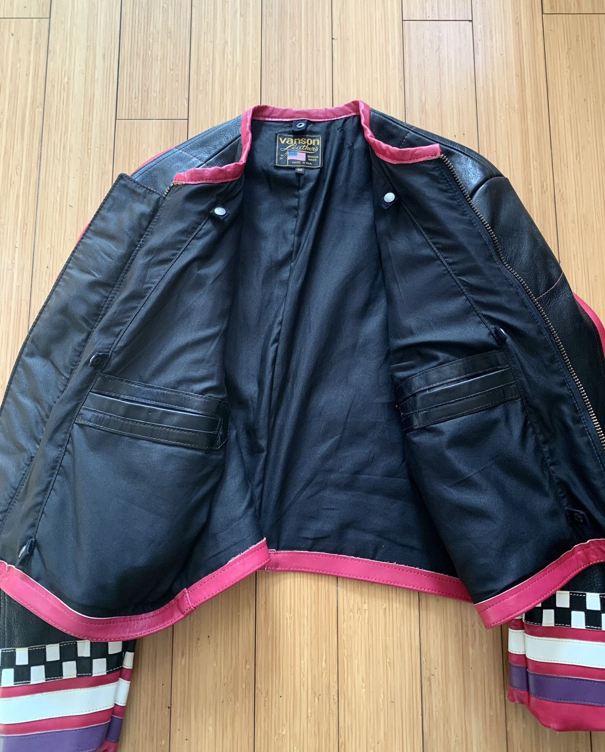 Vanson Leathers Vintage SP5 Racing Size US L / EU 52-54 / 3 - 8 Thumbnail