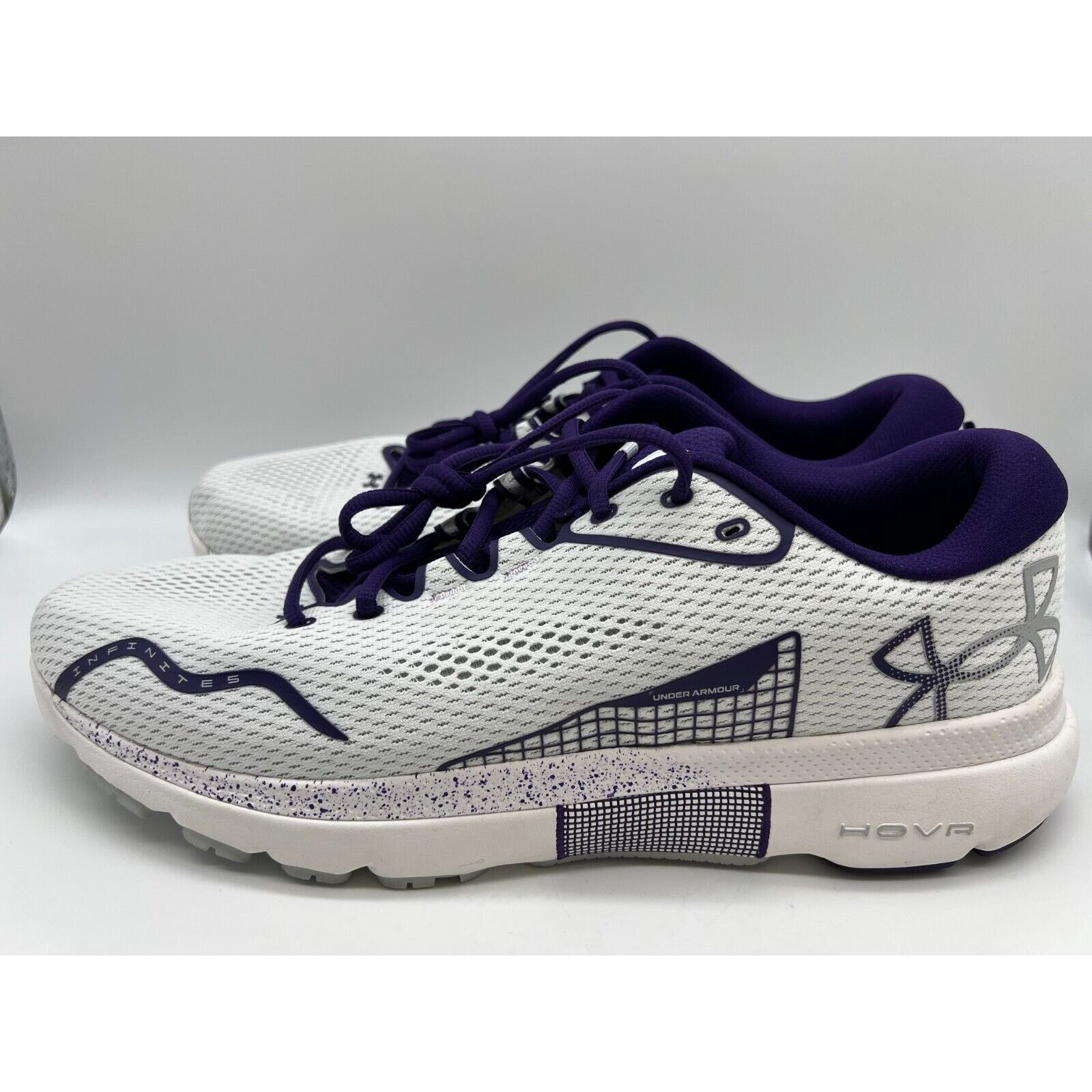 Under Armour Northwestern Wildcats Infinite 5 3027421-100 White Men Size 13 Northwestern Wildcats Men main image 3