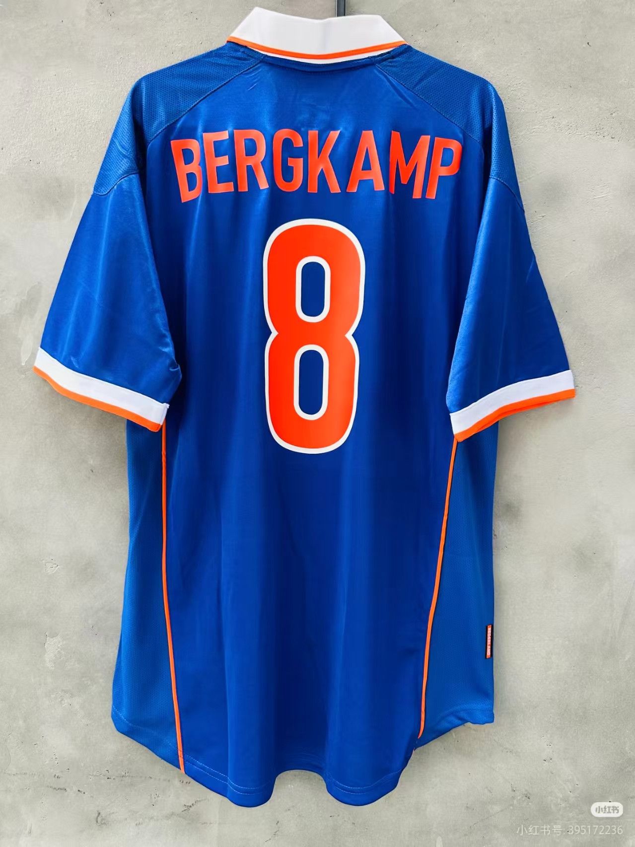 Other 8 Dennis Bergkamp Jersey Away 1998 Netherlands Size US M / EU 48-50 / 2 - 1 Thumbnail