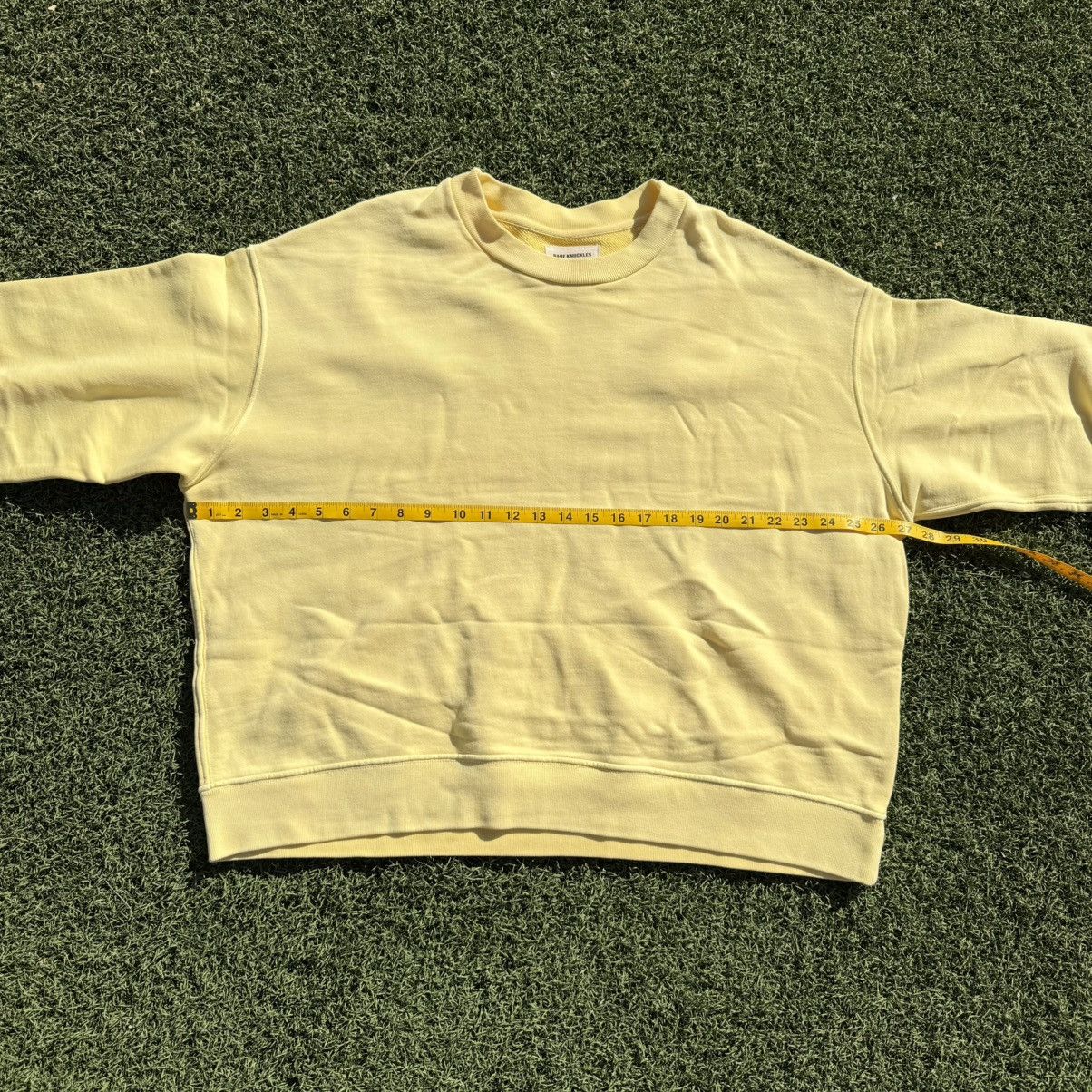 Bare Knuckles Bare Knuckles Yellow Crewneck Size US L / EU 52-54 / 3 - 3 Thumbnail