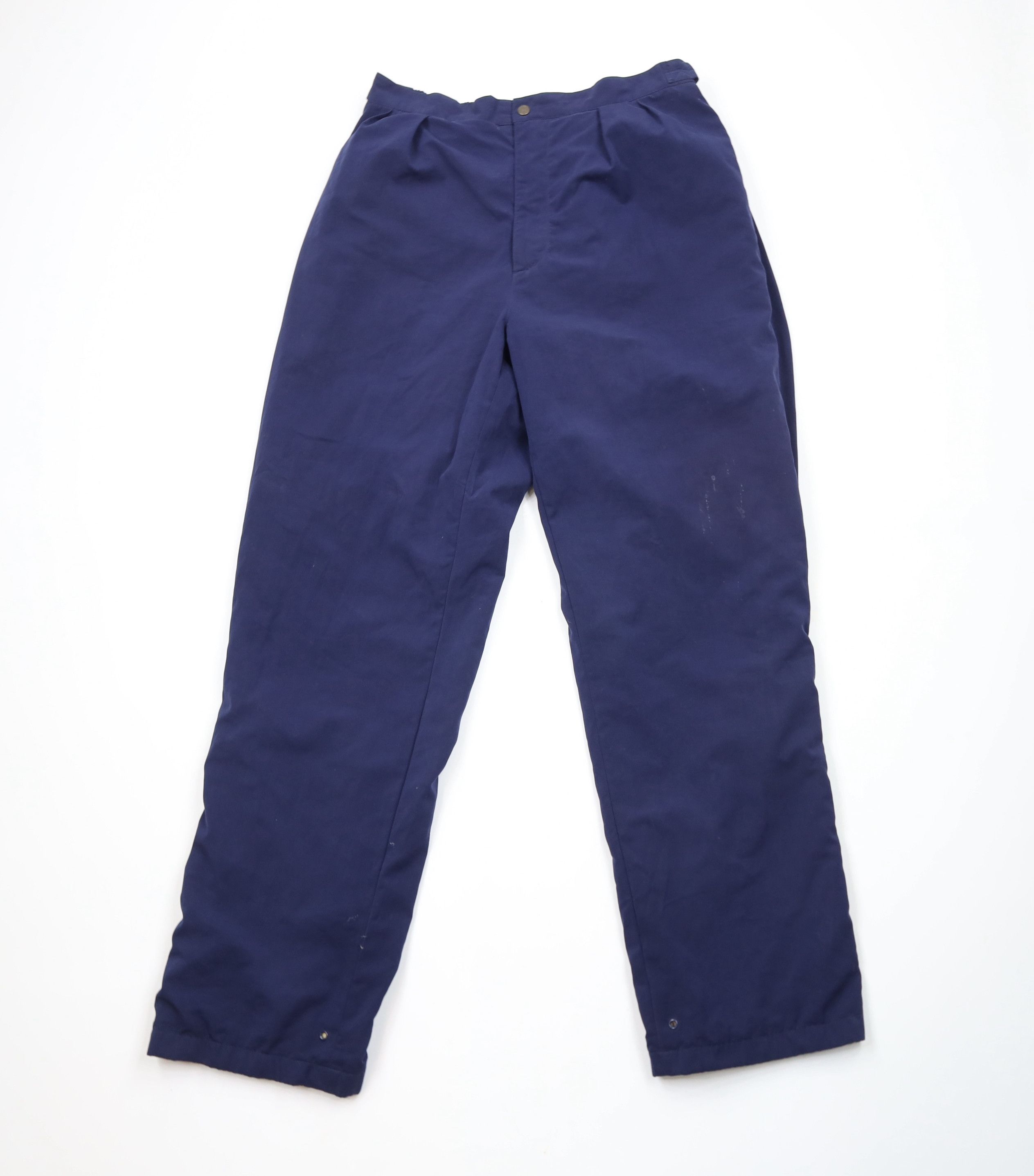 Goretex × Vintage Vintage 90s Tourney Goretex Waterproof Golf Rain Pants Blue Size US 36 / EU 52 - 1 Thumbnail