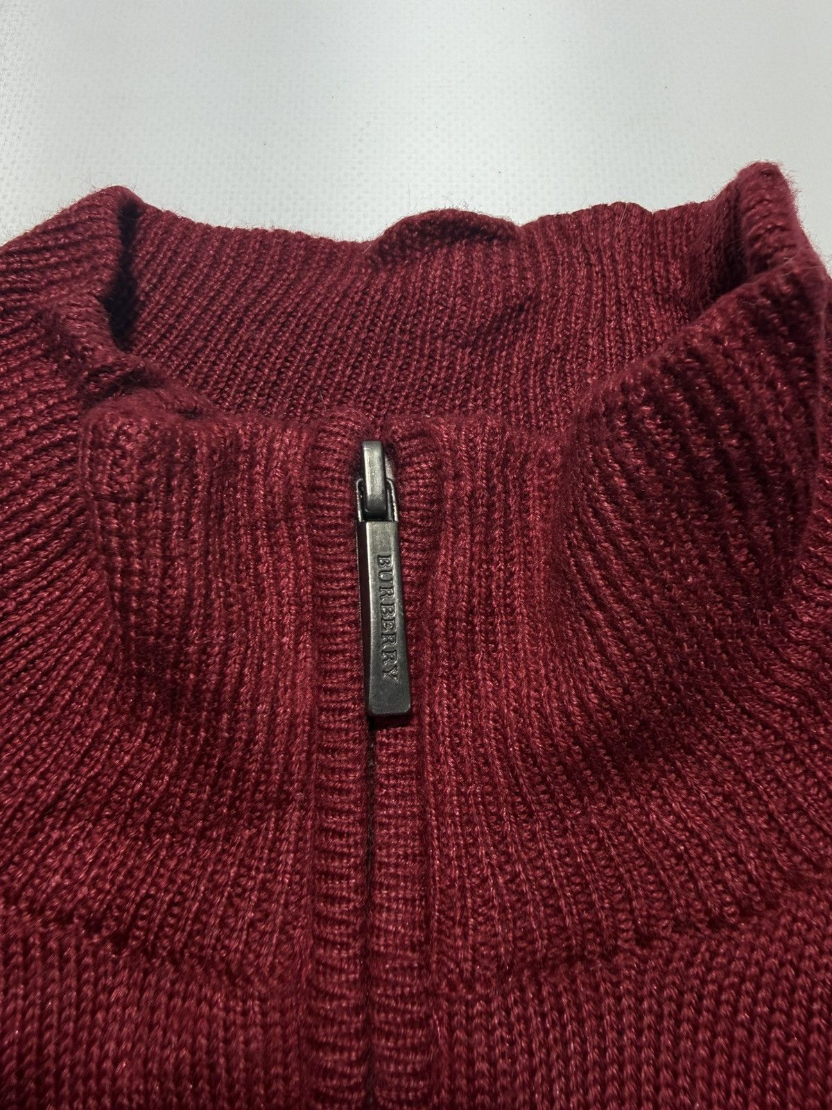 Burberry Burberry 1/3 Zip Sweater Size US L / EU 52-54 / 3 - 5 Thumbnail