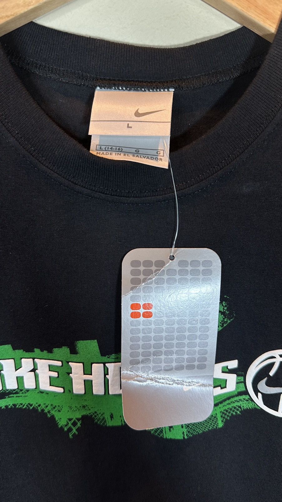 Nike × Vintage *RARE* Vintage New Nike Hoops Basketball Gray Tag Tank Top Size US S / EU 44-46 / 1 - 5 Thumbnail