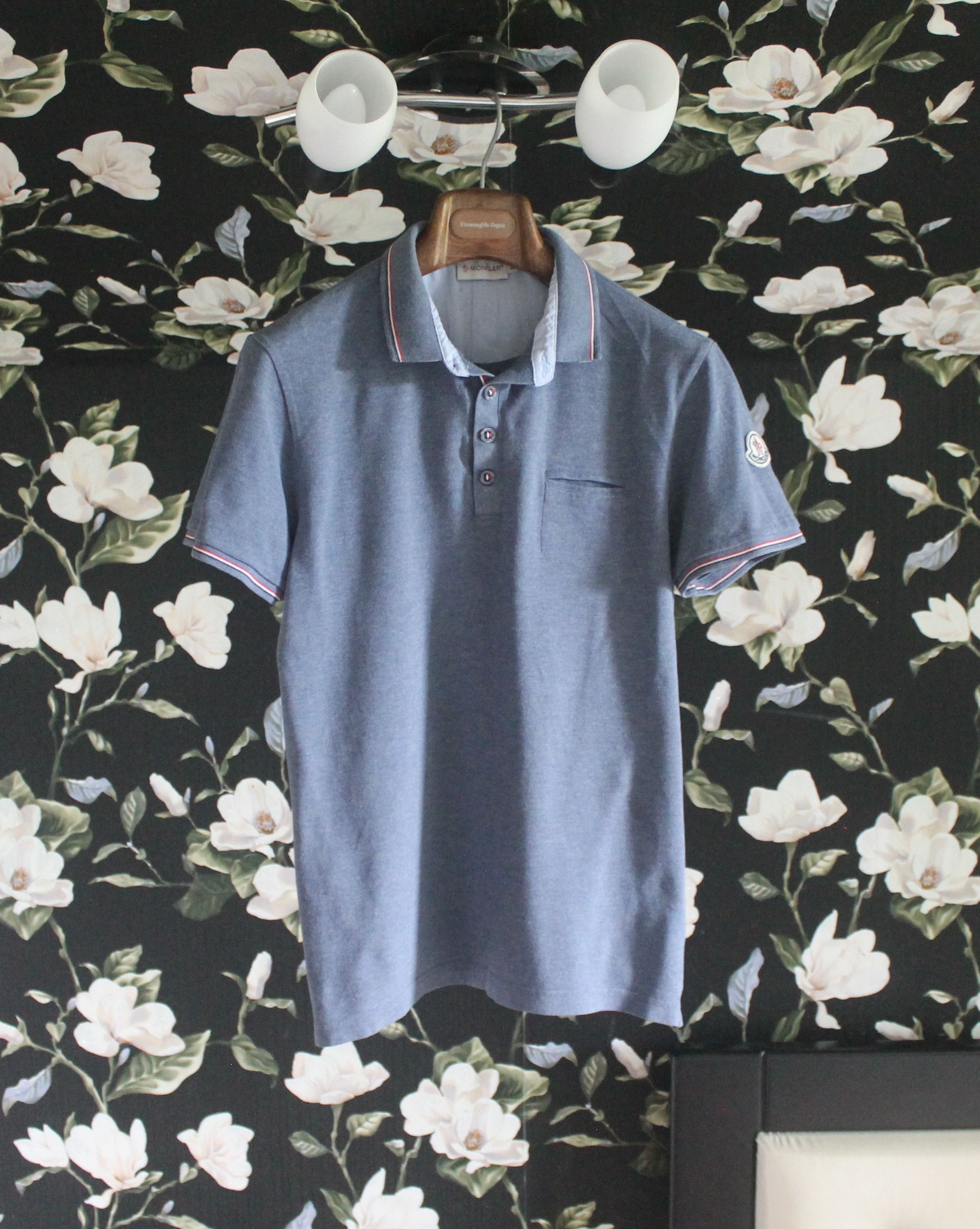 Moncler Moncler Maglia Polo Size M / US 6-8 / IT 42-44 - 1 Thumbnail