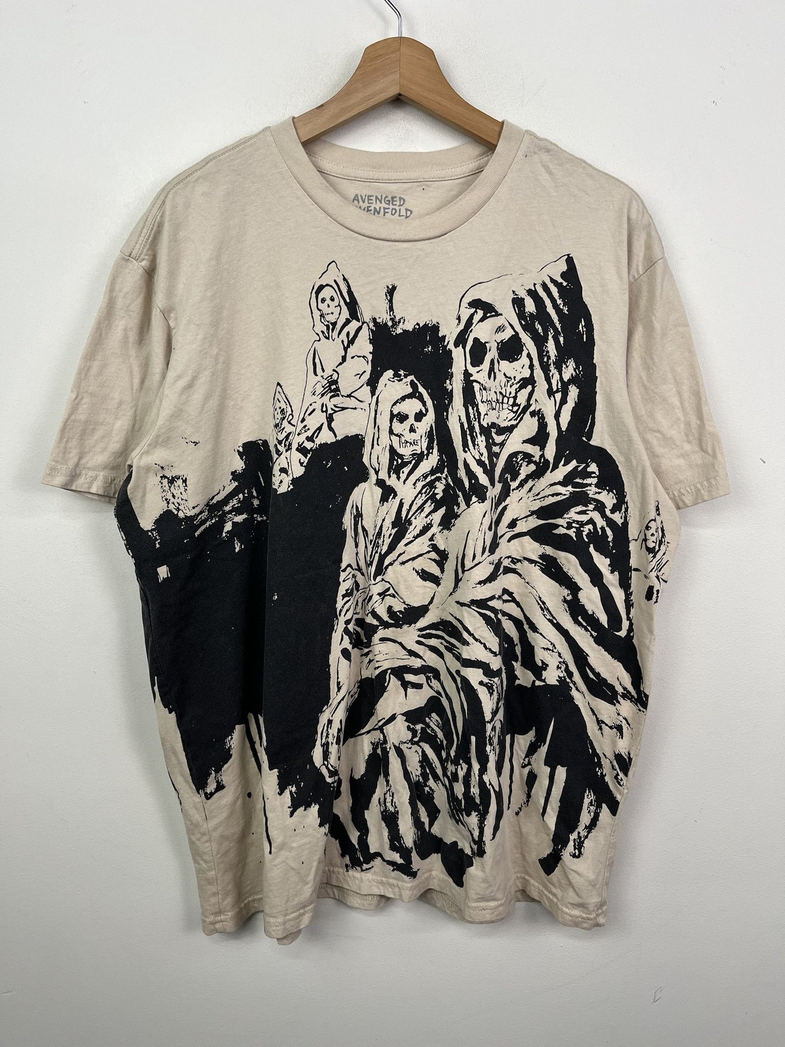 Other Vintage Y2K Avenged Sevel Fold All Over Print Band Tee Size XL Size US XL / EU 56 / 4 - 1 Thumbnail