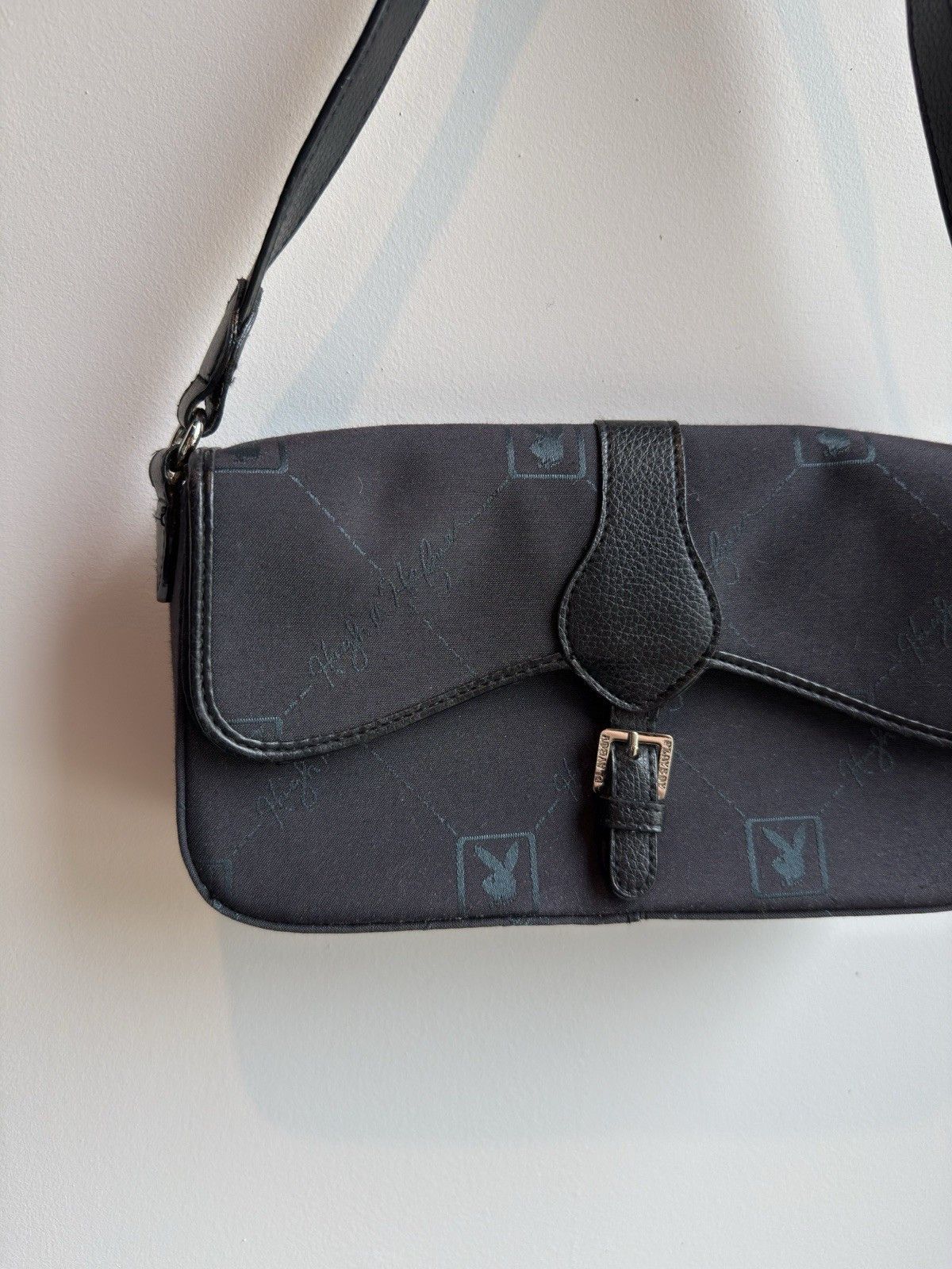 Playboy Vintage 2000s Playboy Y2k Mini Bags Handbag Retro Monogram Size ONE SIZE - 5 Thumbnail