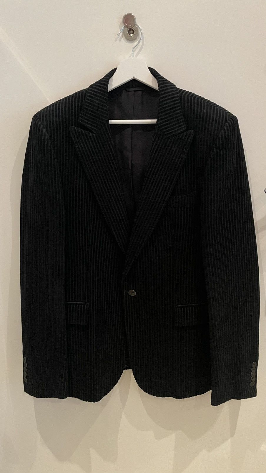 Burberry Corduroy Blazer Size 48S - 1 Thumbnail