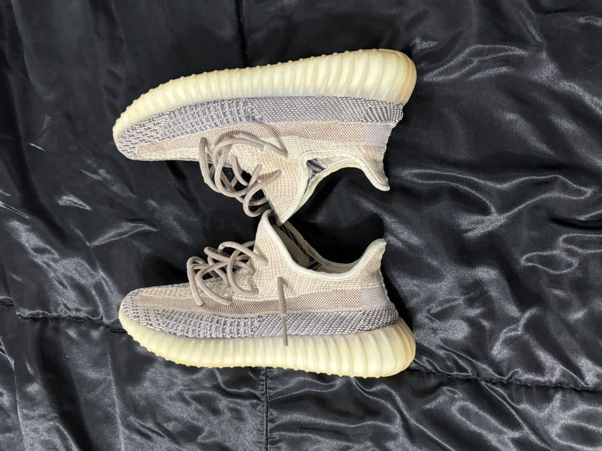 image of Adidas x Kanye West Yeezy Boost 350 V2 Ash Pearl Shoes in Peach, Men's (Size 10)