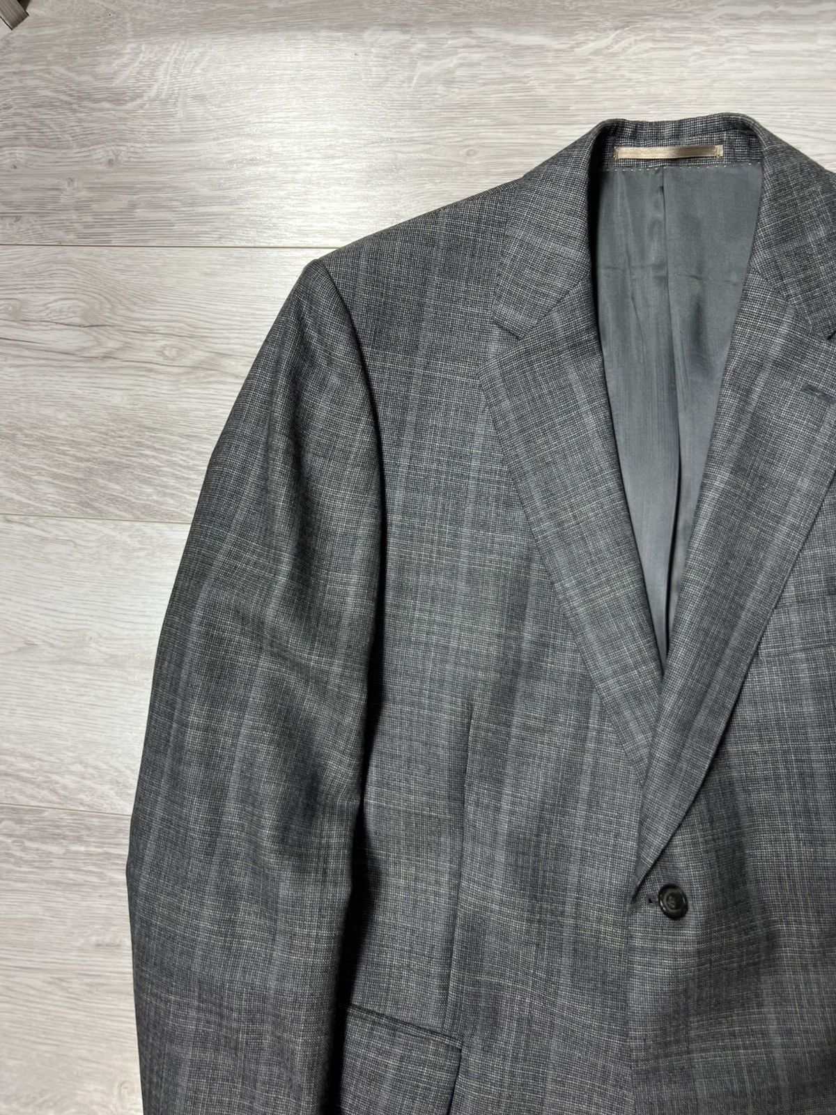 Burberry Burberry London K-Knopf Wool & Silk Blazer Jacket Size 50 Size 40R - 7 Thumbnail
