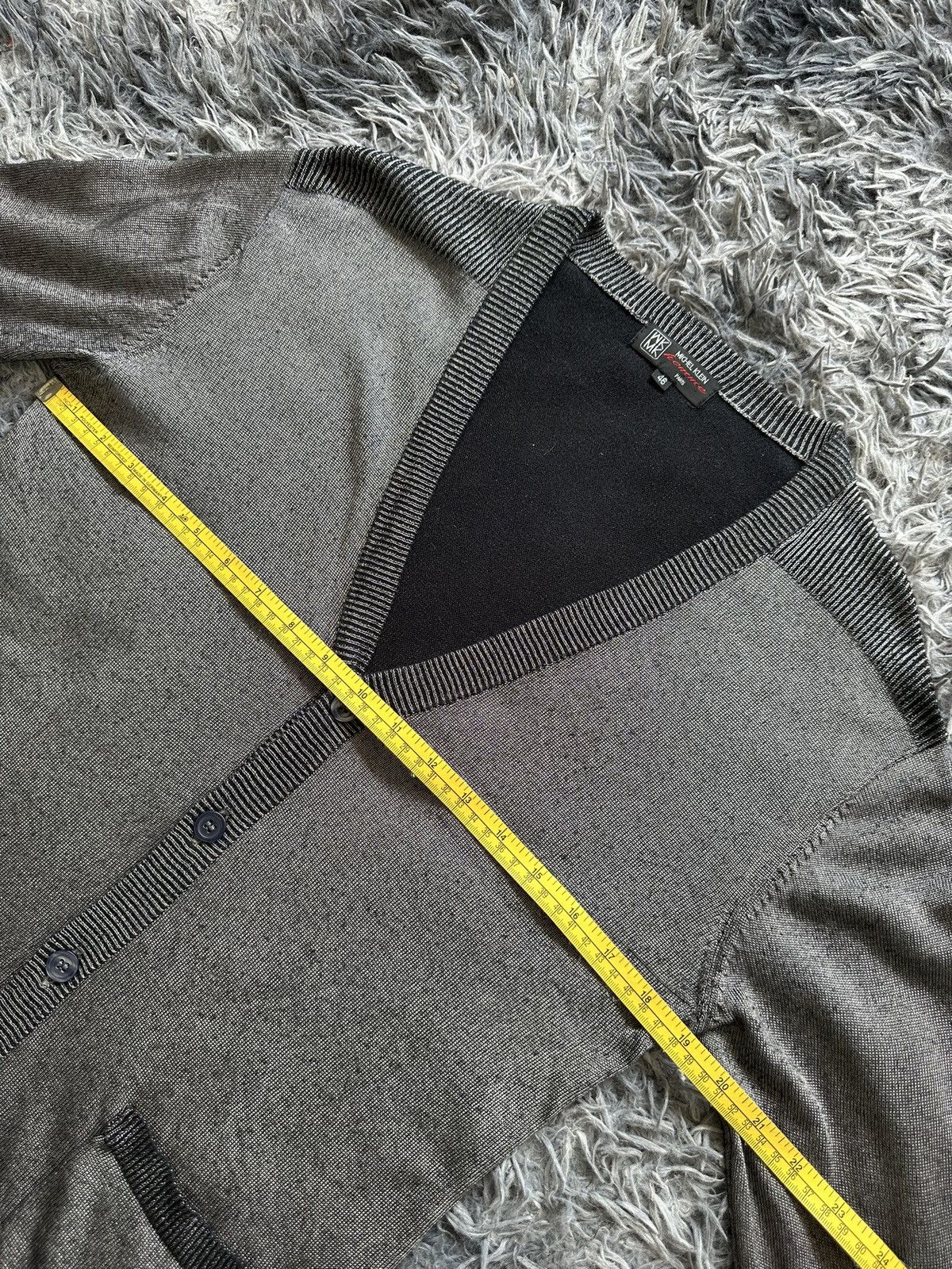 Michel Klein 00's MK Homme - Avantgarde knit cardigan Size US S / EU 44-46 / 1 - 10 Thumbnail
