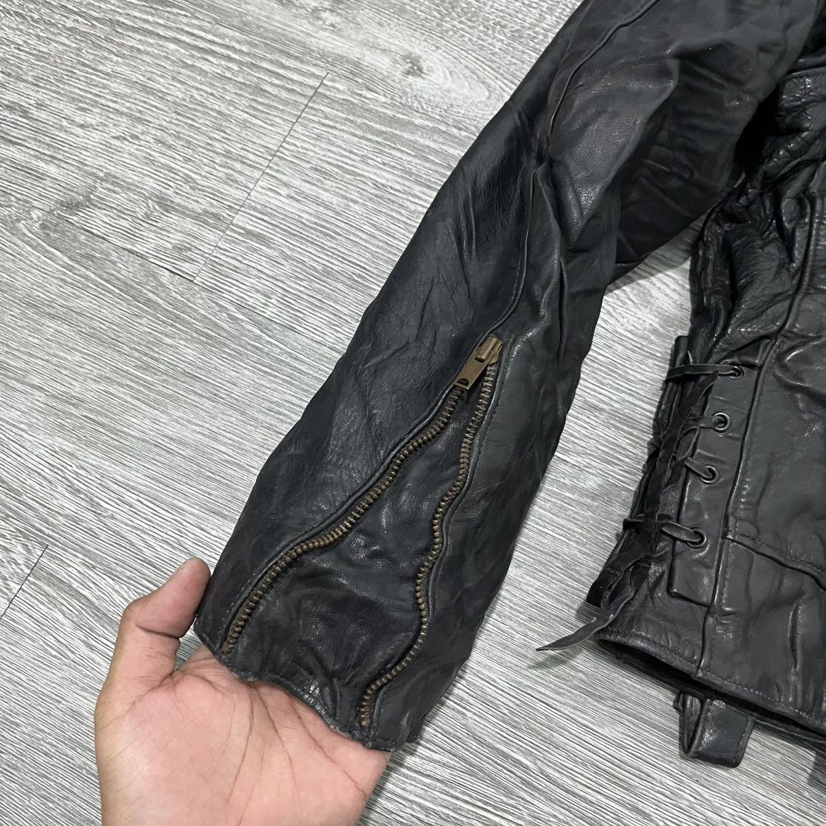 Leather 2000's Winny Roaste New York Ramones Leather Jacket Size US L / EU 52-54 / 3 - 7 Thumbnail