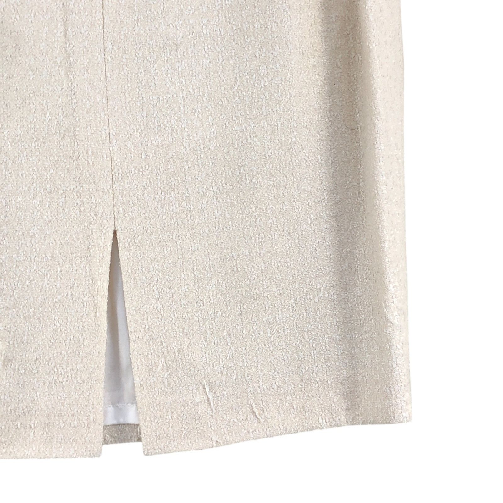 Escada Escada Size 38 US M Skirt Pencil Beaded Silk Wool TINY FLAW Size 29" - 12 Thumbnail