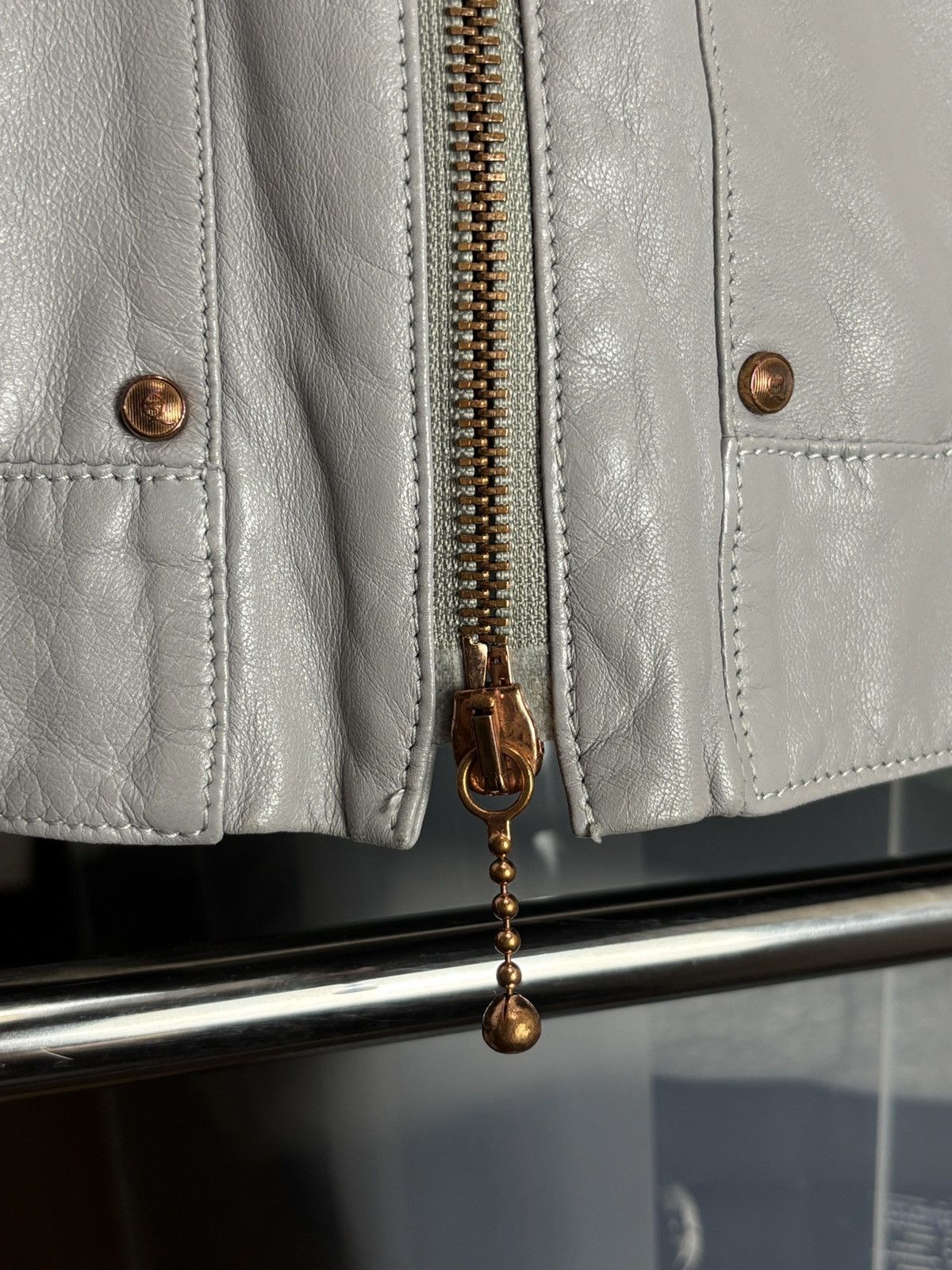 Alexander McQueen Alexander McQueen Goat Leather Jacket Size XL / US 12-14 / IT 48-50 - 7 Thumbnail