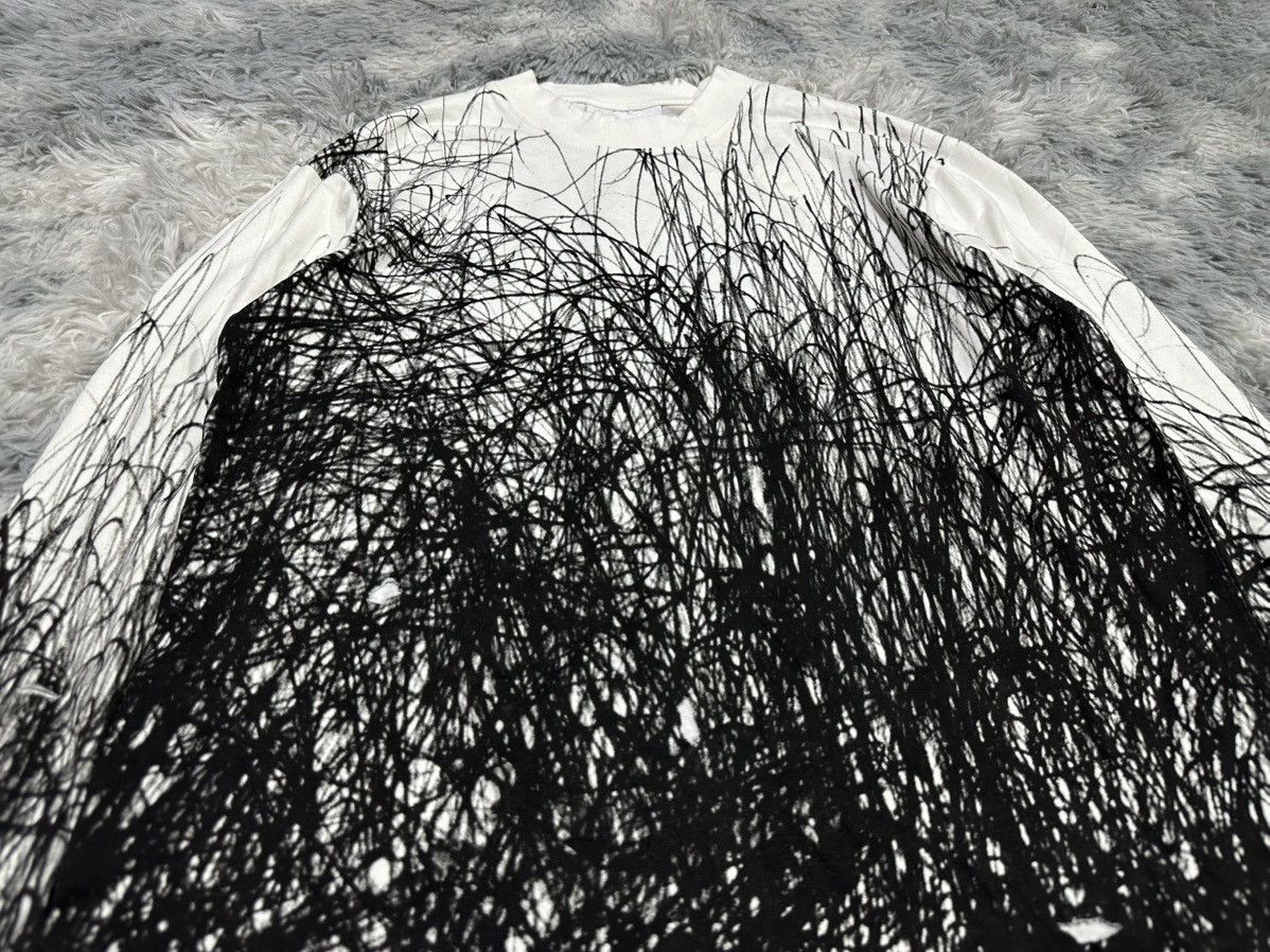 Han Kjobenhavn 🔥Avant-Garde Han Kjobenhavn Abstract Ls Shirt Distressed Size US S / EU 44-46 / 1 - 2 Thumbnail