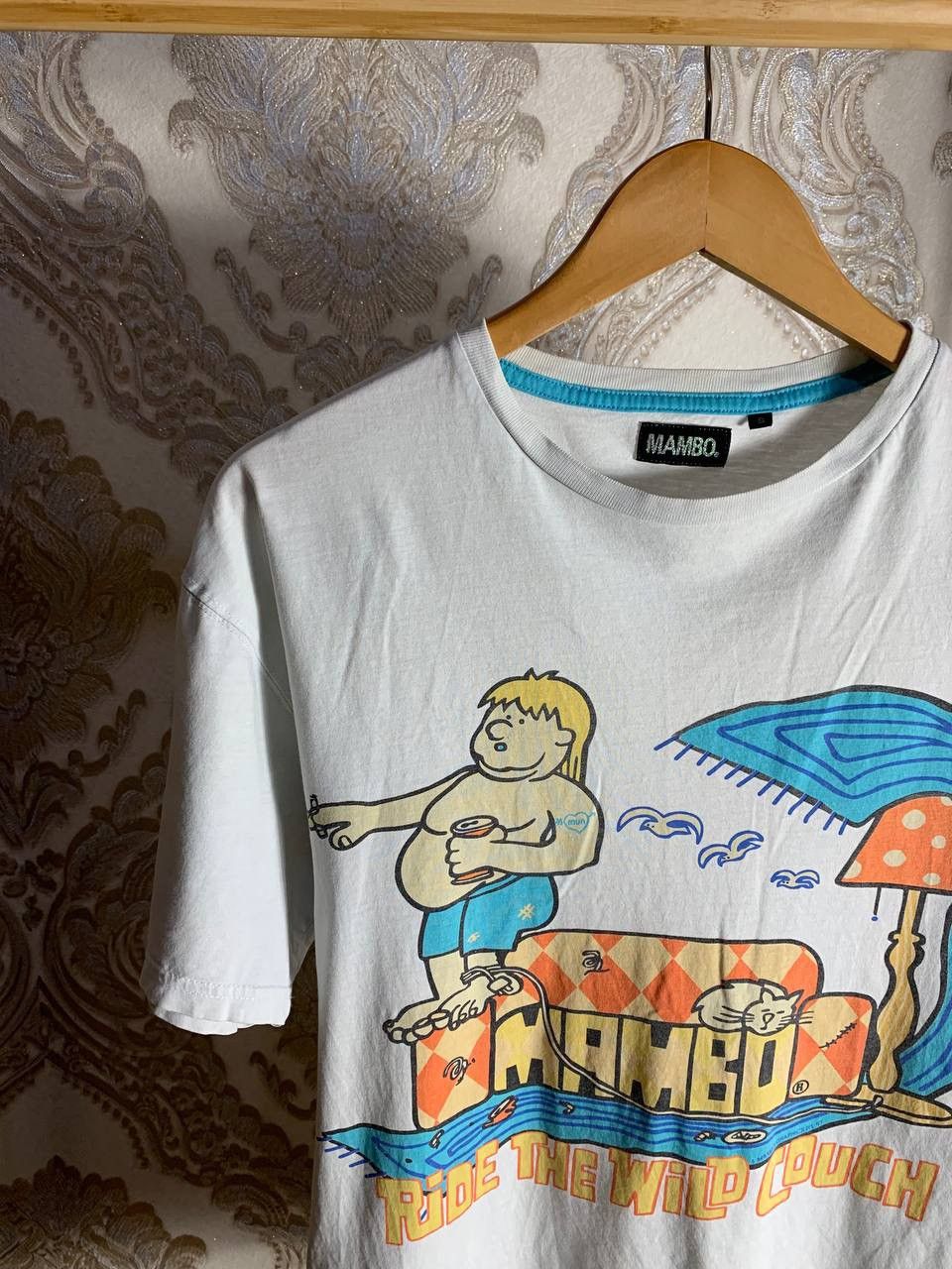 Mambo VINTAGE MAMBO MOVIE DESIGNER SURF T-SHIRT JAPAN STYLE Y2K Size US S / EU 44-46 / 1 - 2 Thumbnail