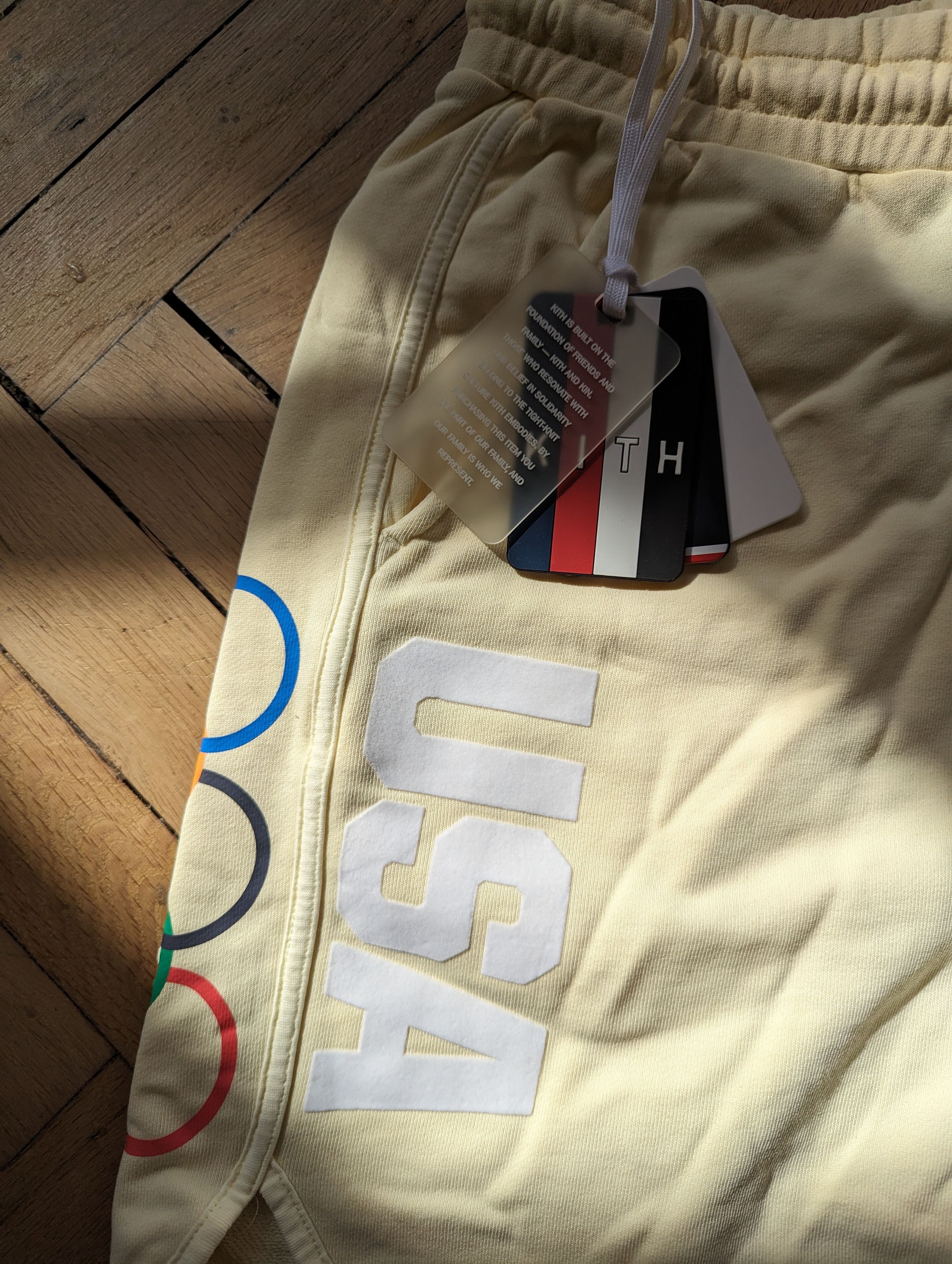 Kith Short Kith usa 5 rings yellow spirited Size US 28 / EU 44 - 2 Thumbnail