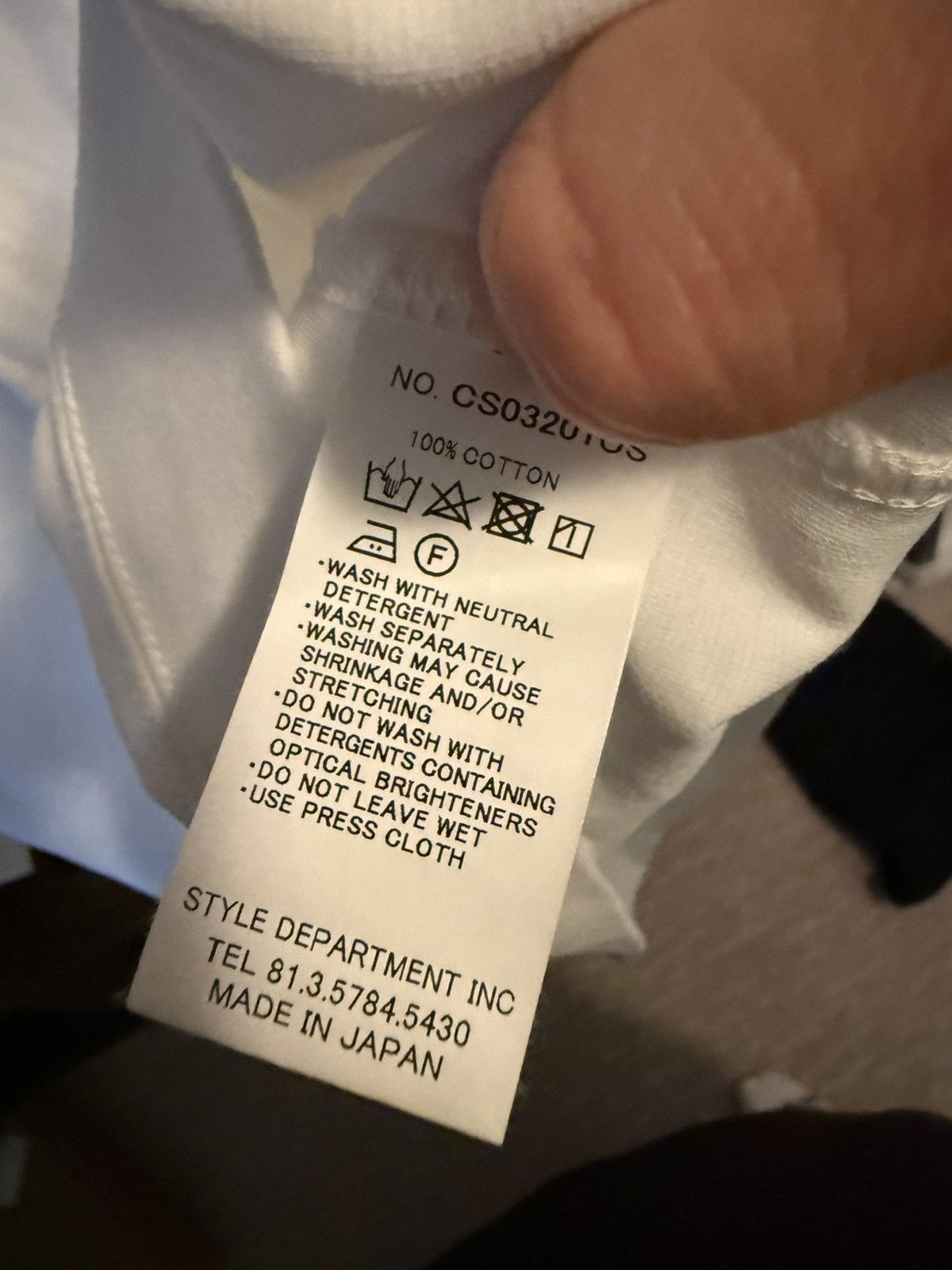 STILL BY HAND Soft Jersey Long Sleeve Tee Made in Japan Size US M / EU 48-50 / 2 - 7 Thumbnail