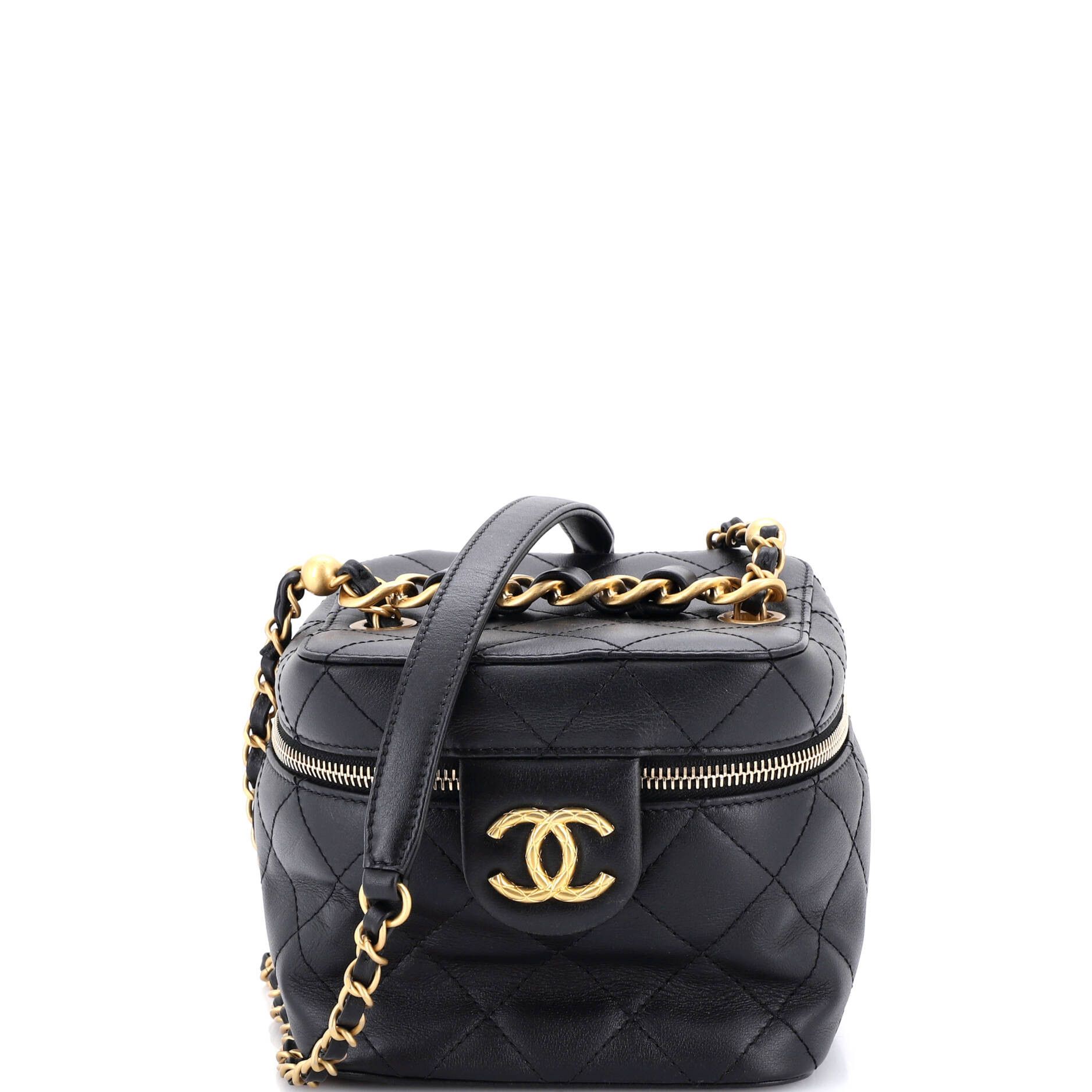 Chanel Chain Bar Vanity Case with Chain Size ONE SIZE - 1 Thumbnail