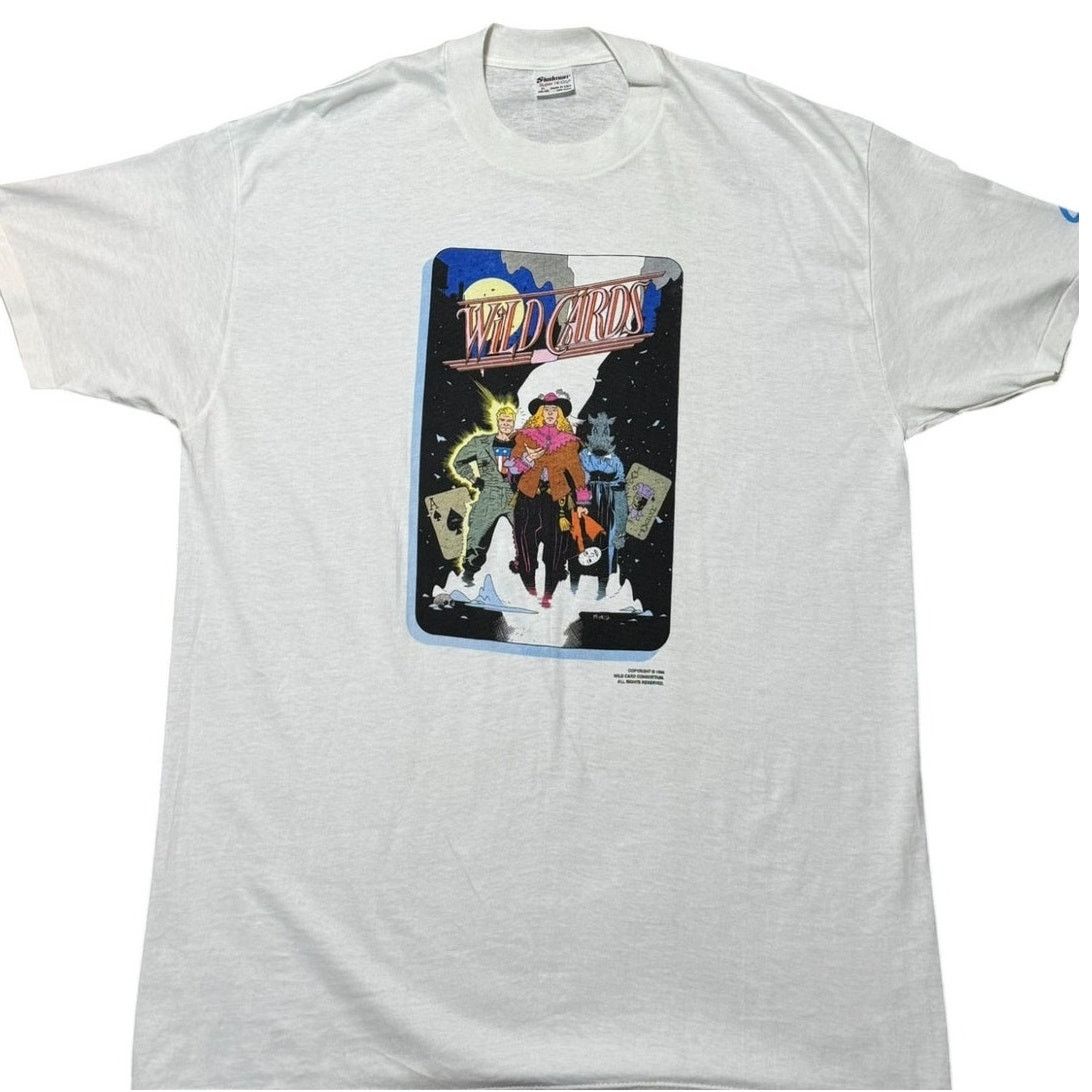 Other Vintage 1990 Wild Cards T‑Shirt XL Single Stitch Comics Size US XL / EU 56 / 4 - 1 Thumbnail