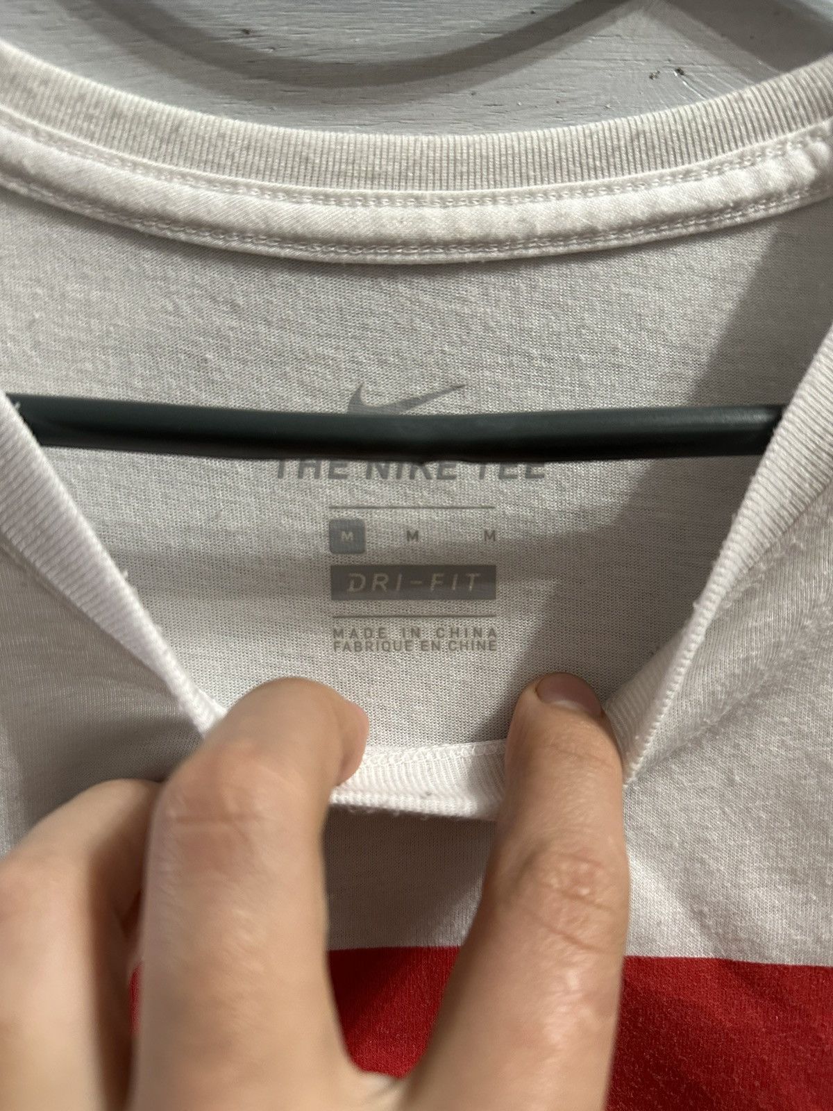 Nike Rare T-Shirt Nike Swoosh Drill style. Size US M / EU 48-50 / 2 - 8 Thumbnail