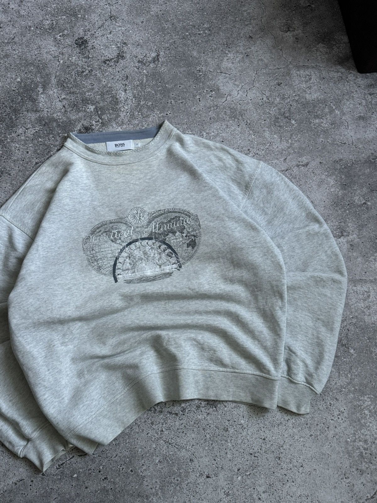 Hugo Boss × Vintage Vintage rare Nautical Almanac Hugo Boss sweatshirt Size US XL / EU 56 / 4 - 2 Thumbnail