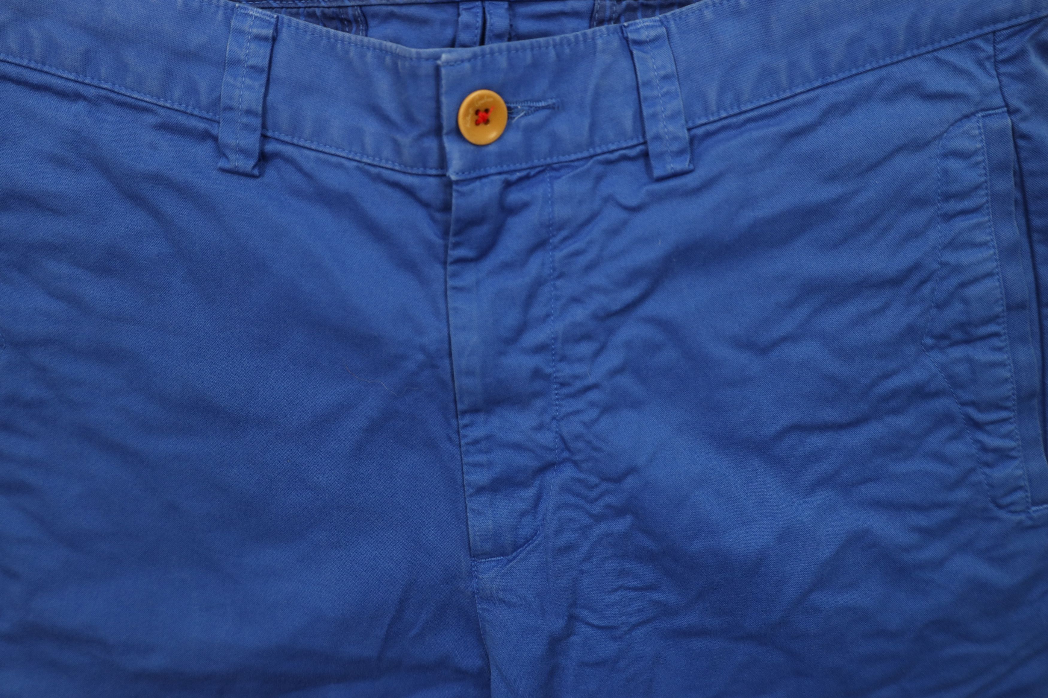 Robert Graham × Vintage Robert Graham Knee Golf Golfing Chino Shorts Cotton Blue Size US 30 / EU 46 - 5 Thumbnail