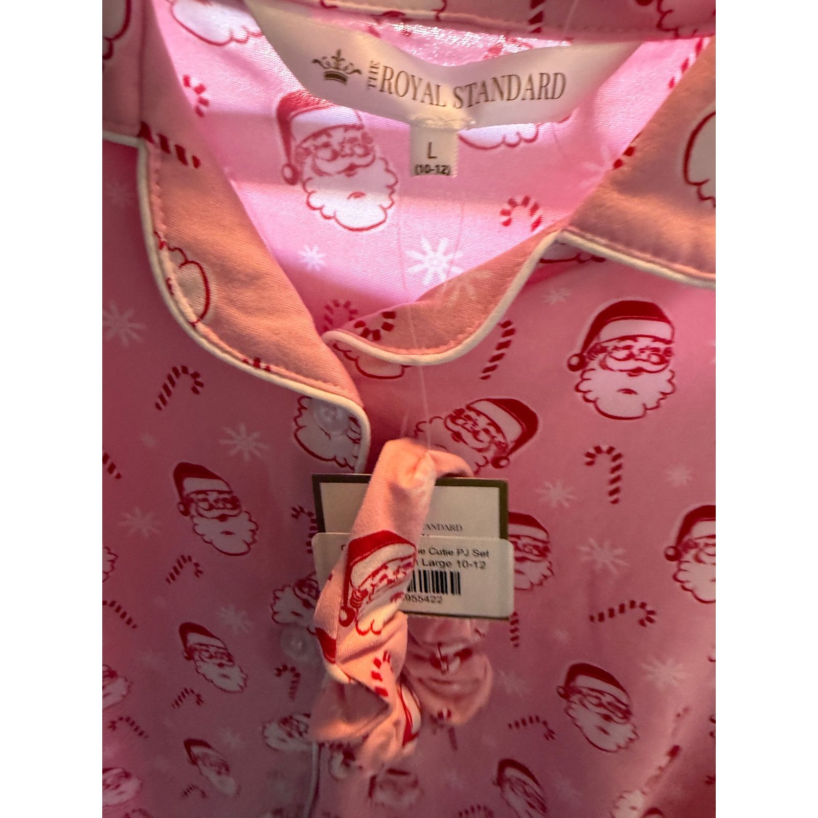 Other The Royal Standard Candy Cane Cute Shirt Pants Scrunchie Set Size 30" / US 8 / IT 44 - 7 Thumbnail