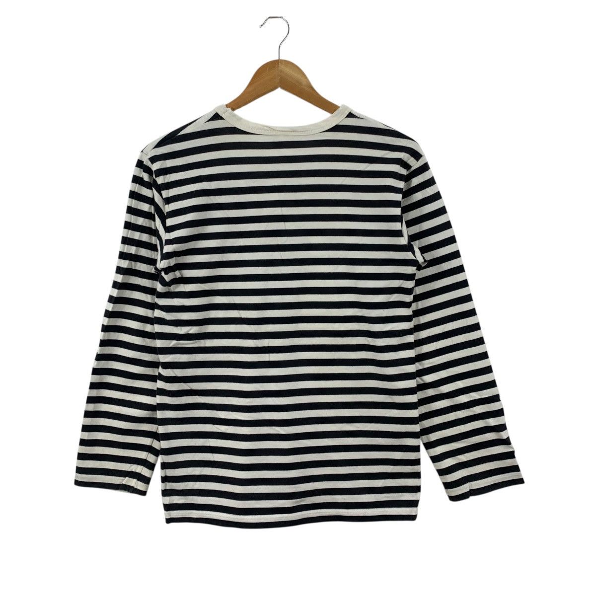 agnes b. AGNES B PARIS Stripes France Brand Long Sleeve Tshirt Size US S / EU 44-46 / 1 - 2 Thumbnail
