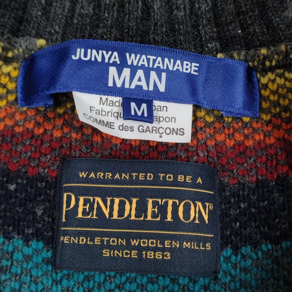 Junya Watanabe Sweater Native American pattern wool knit Multicolor Size US M / EU 48-50 / 2 - 5 Thumbnail